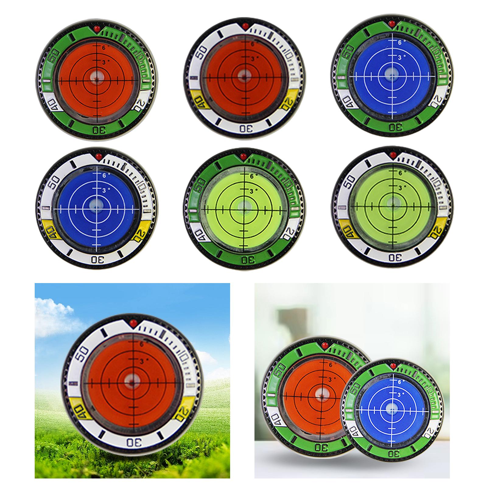 Golf Ball Marker High Precision Alignment Reader Tool Golf Putting Green Reader Orange Color Green