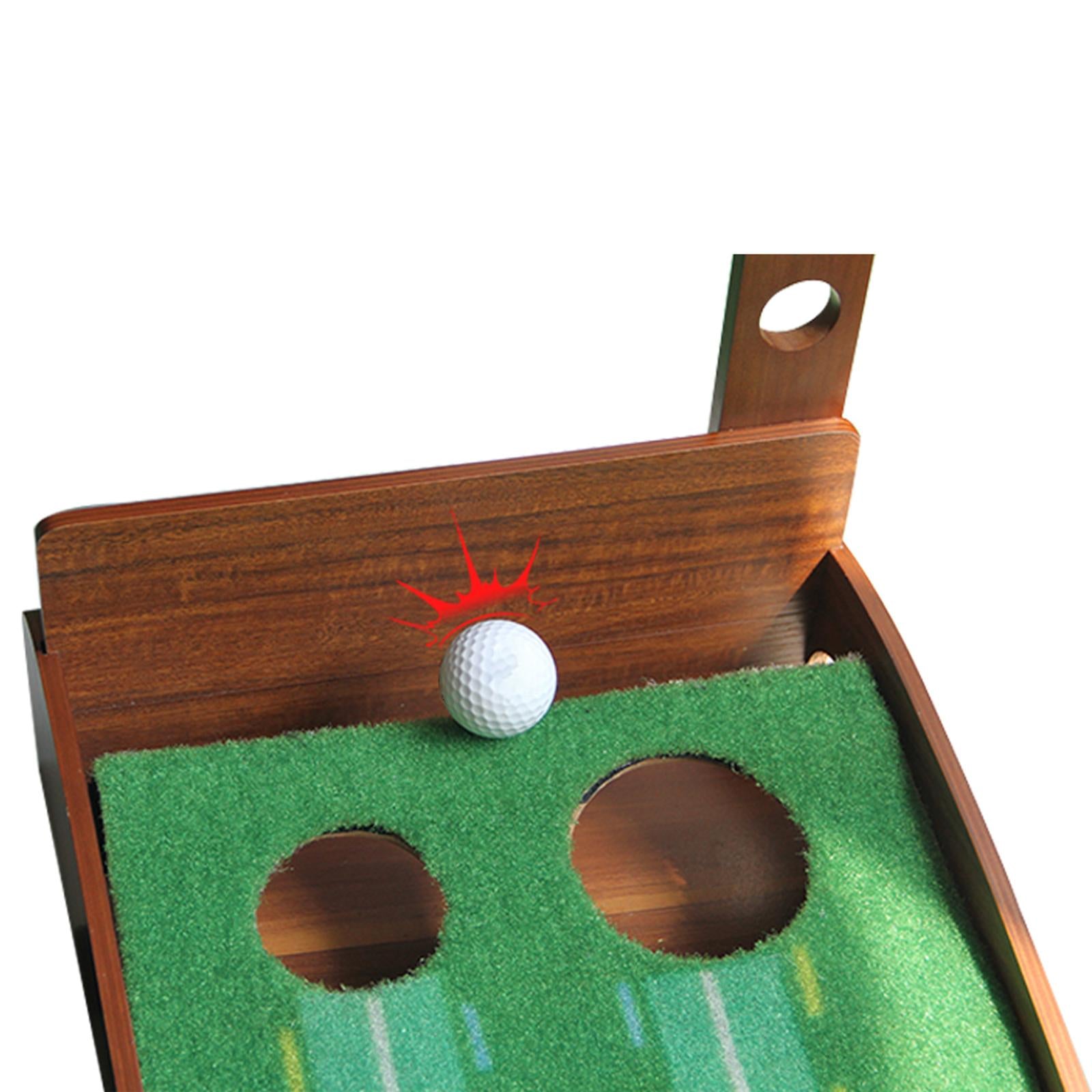 Golf Putting Mat Garden Portable Golf Hitting Mat Office Improve Golf Skills Style B