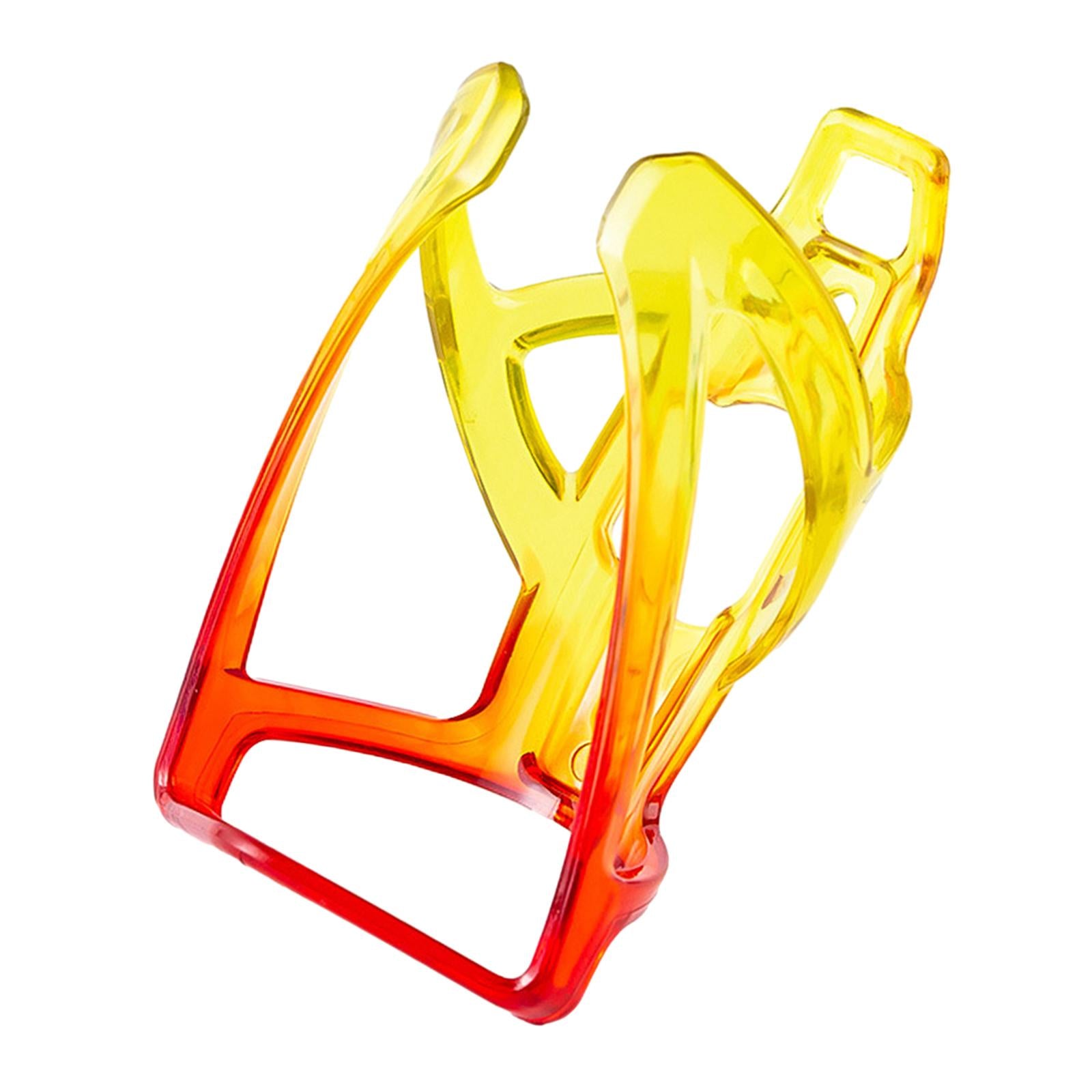 Bike Water Bottle Holder Strong Water Drink Holder for Mountain Bike Cycling Red Yellow