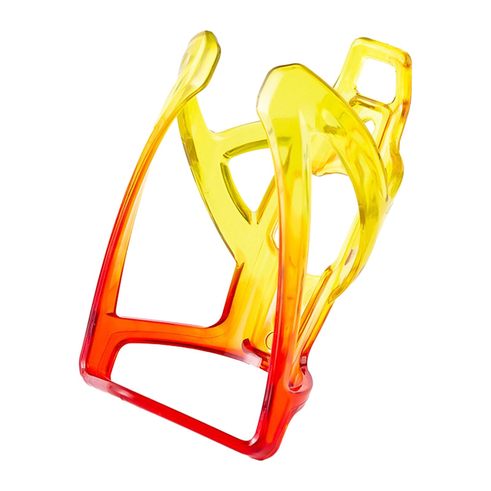 Bike Water Bottle Holder Strong Water Drink Holder for Mountain Bike Cycling Red Yellow