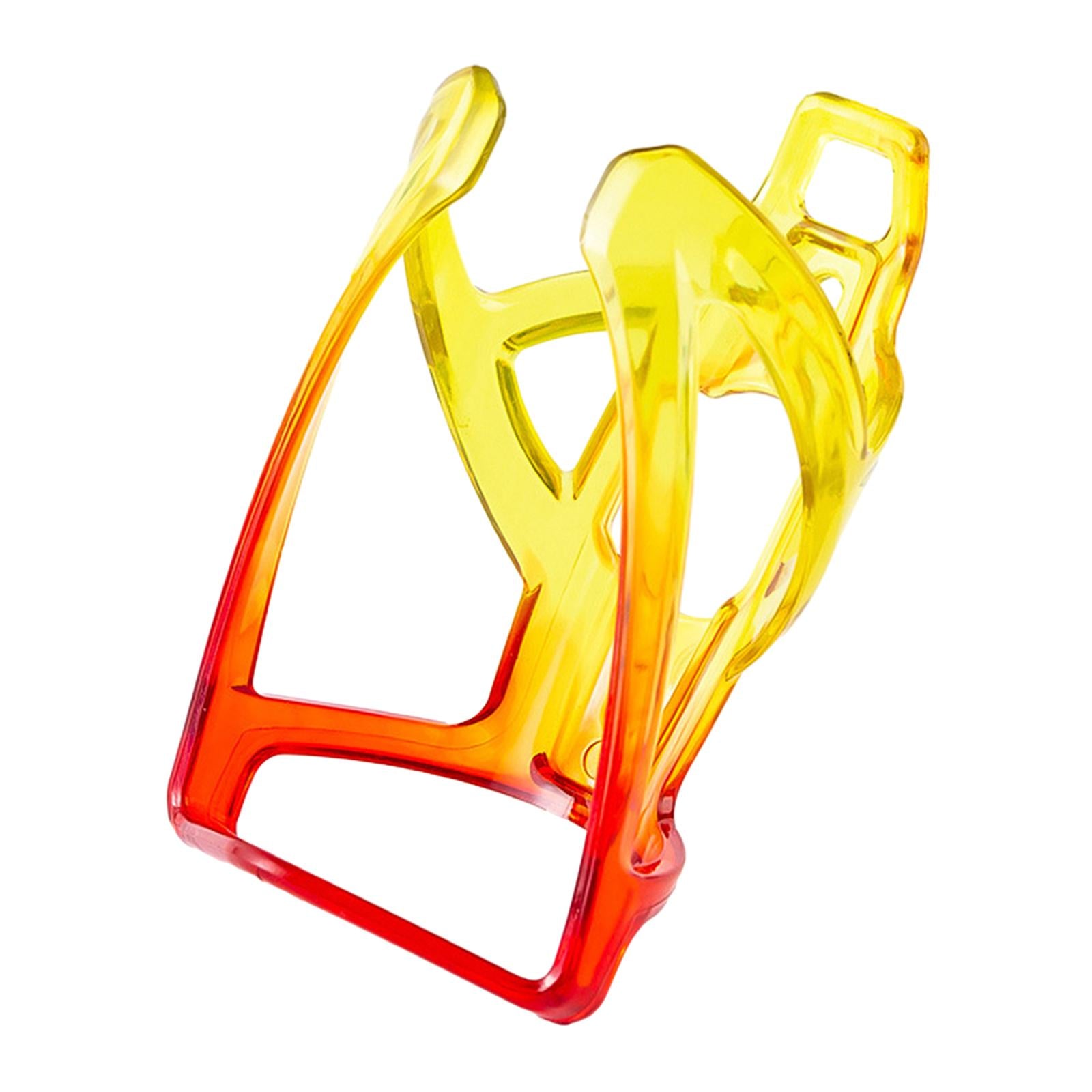 Bike Water Bottle Holder Strong Water Drink Holder for Mountain Bike Cycling Red Yellow