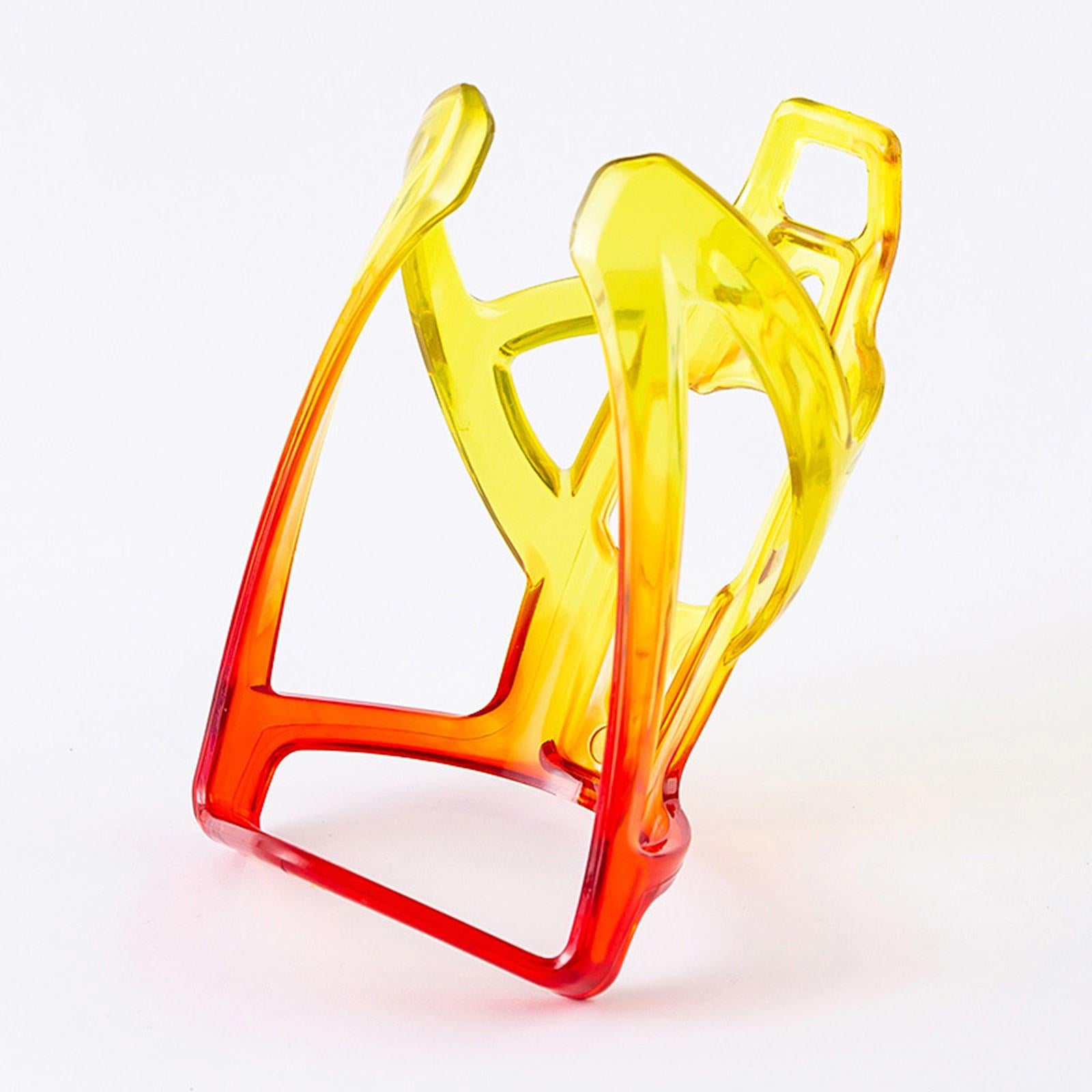 Bike Water Bottle Holder Strong Water Drink Holder for Mountain Bike Cycling Red Yellow