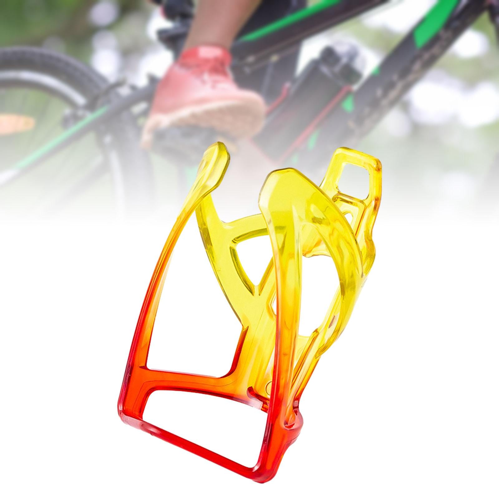 Bike Water Bottle Holder Strong Water Drink Holder for Mountain Bike Cycling Red Yellow