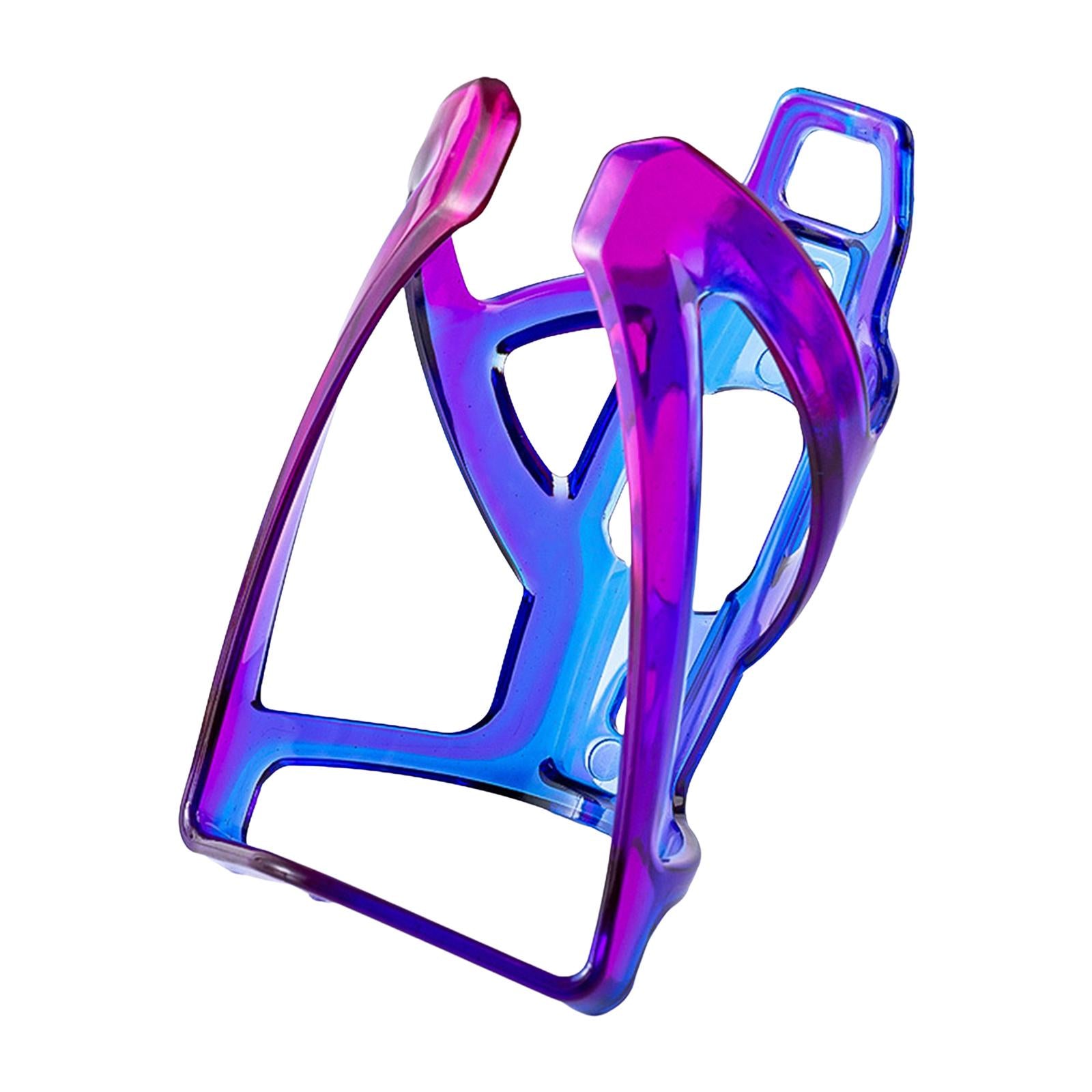 Bike Water Bottle Holder Strong Water Drink Holder for Mountain Bike Cycling Blue Purple