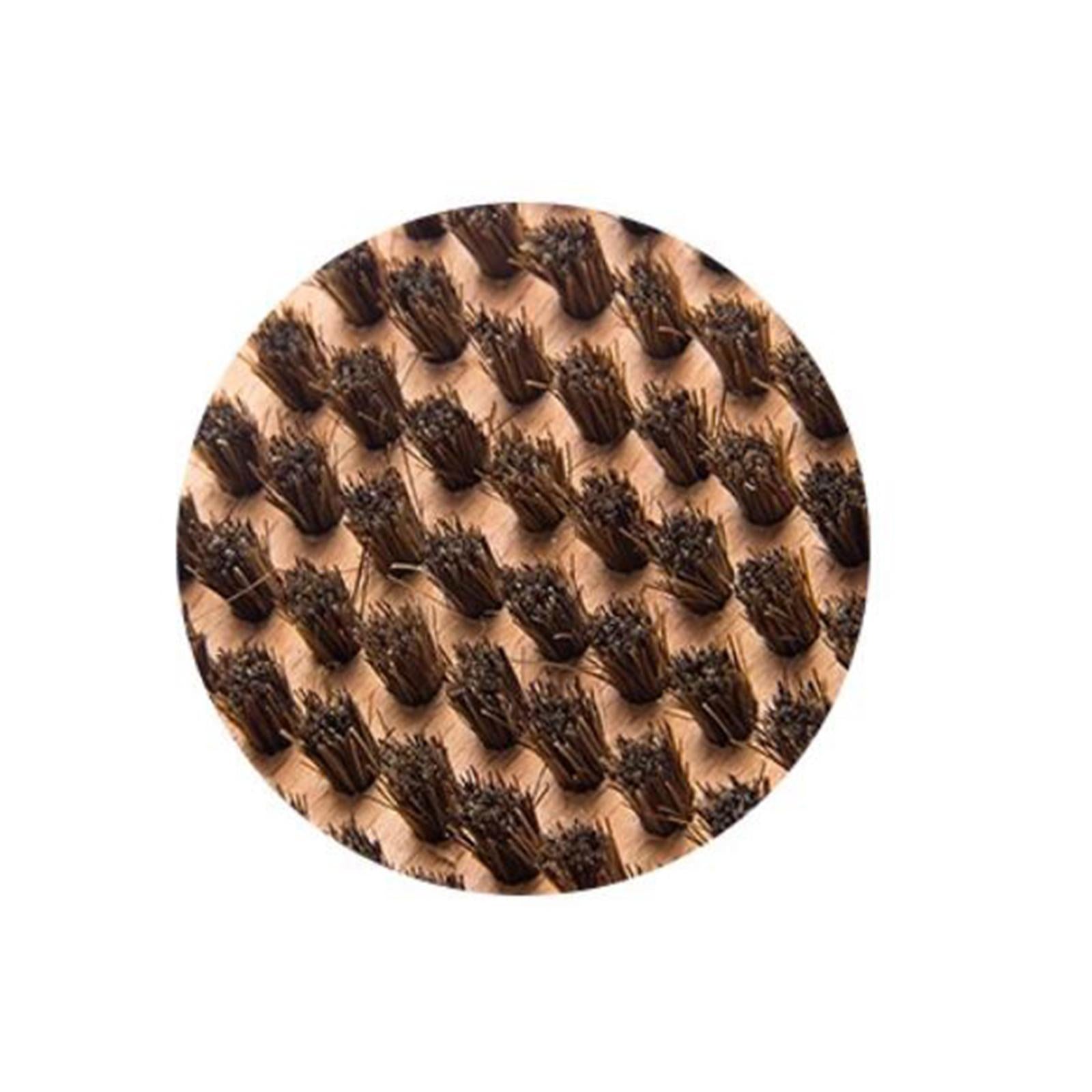 Snowboard Wax Brush Removing Wax Convenient Ski Brush for Outdoor Ski Travel Horsehair Brush