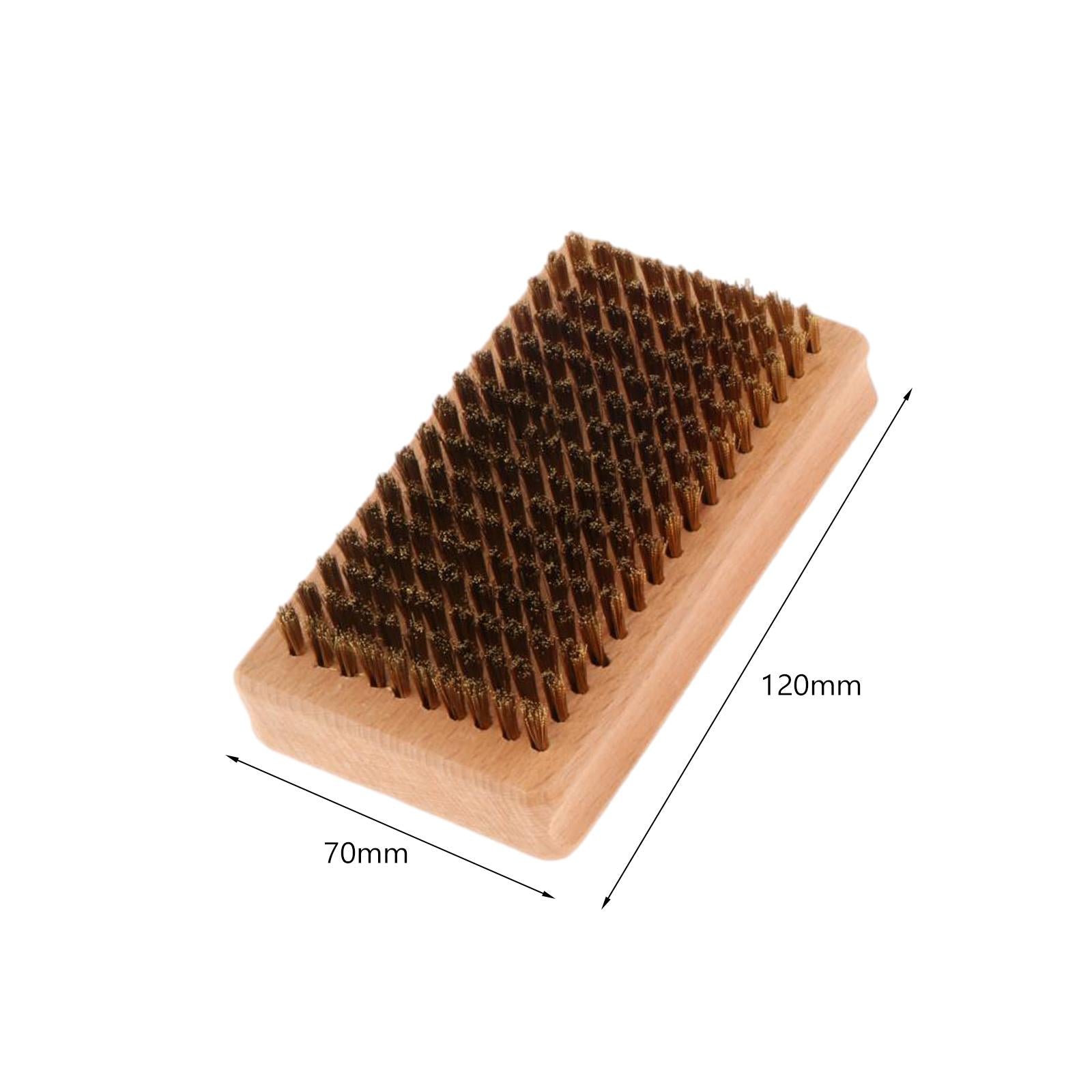 Snowboard Wax Brush Removing Wax Convenient Ski Brush for Outdoor Ski Travel Copper Wire Brush
