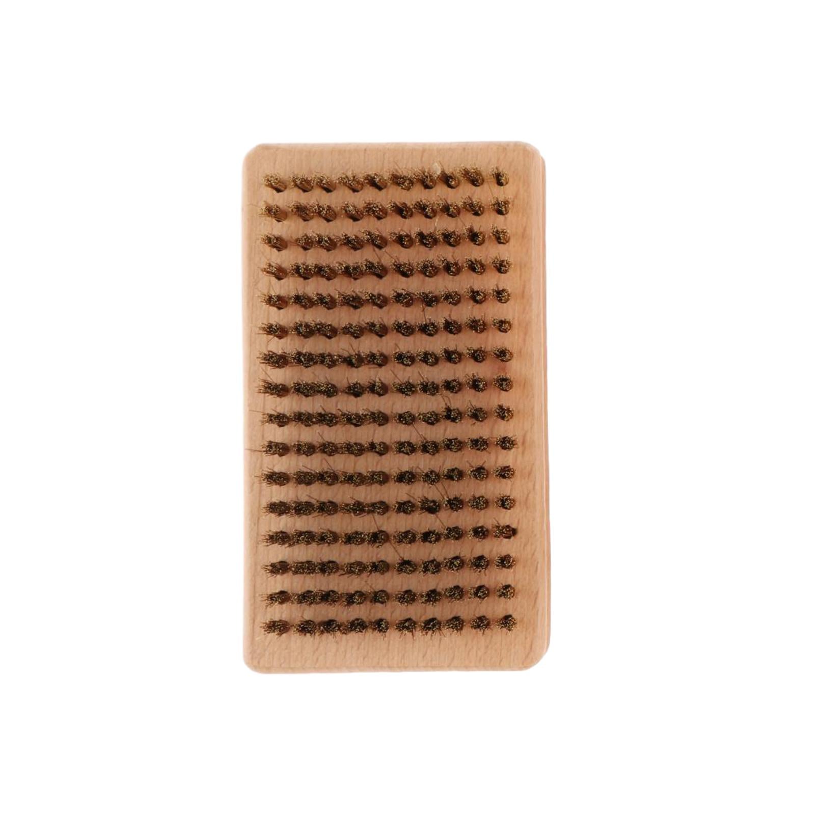Snowboard Wax Brush Removing Wax Convenient Ski Brush for Outdoor Ski Travel Copper Wire Brush