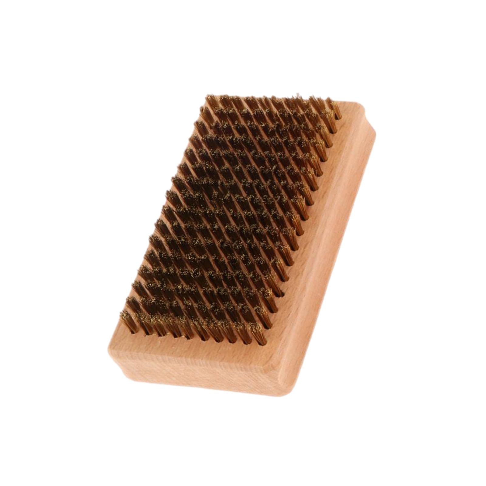 Snowboard Wax Brush Removing Wax Convenient Ski Brush for Outdoor Ski Travel Copper Wire Brush