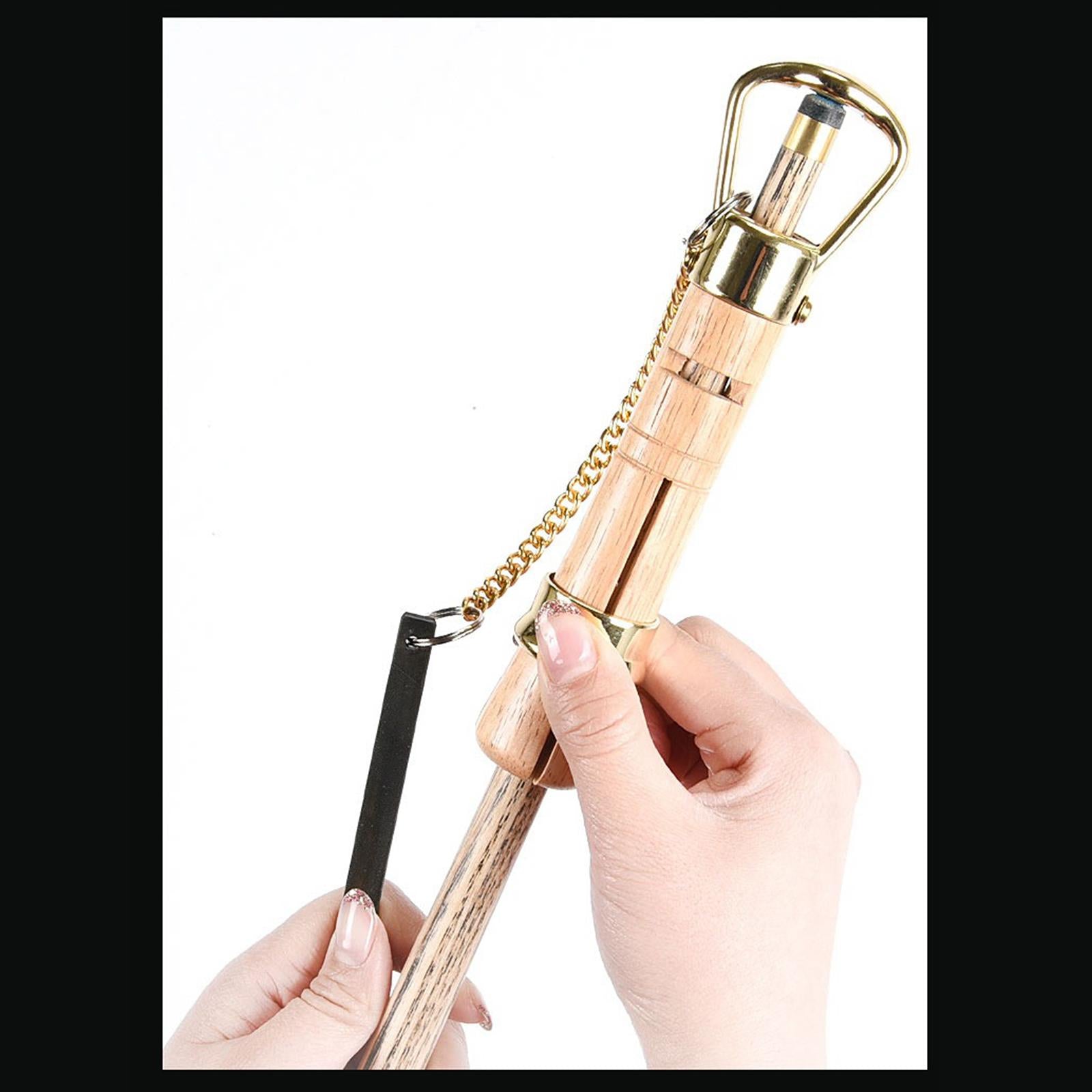 Wooden Cue Tip Clamp Multifunctional Snooker for Club Competition Player