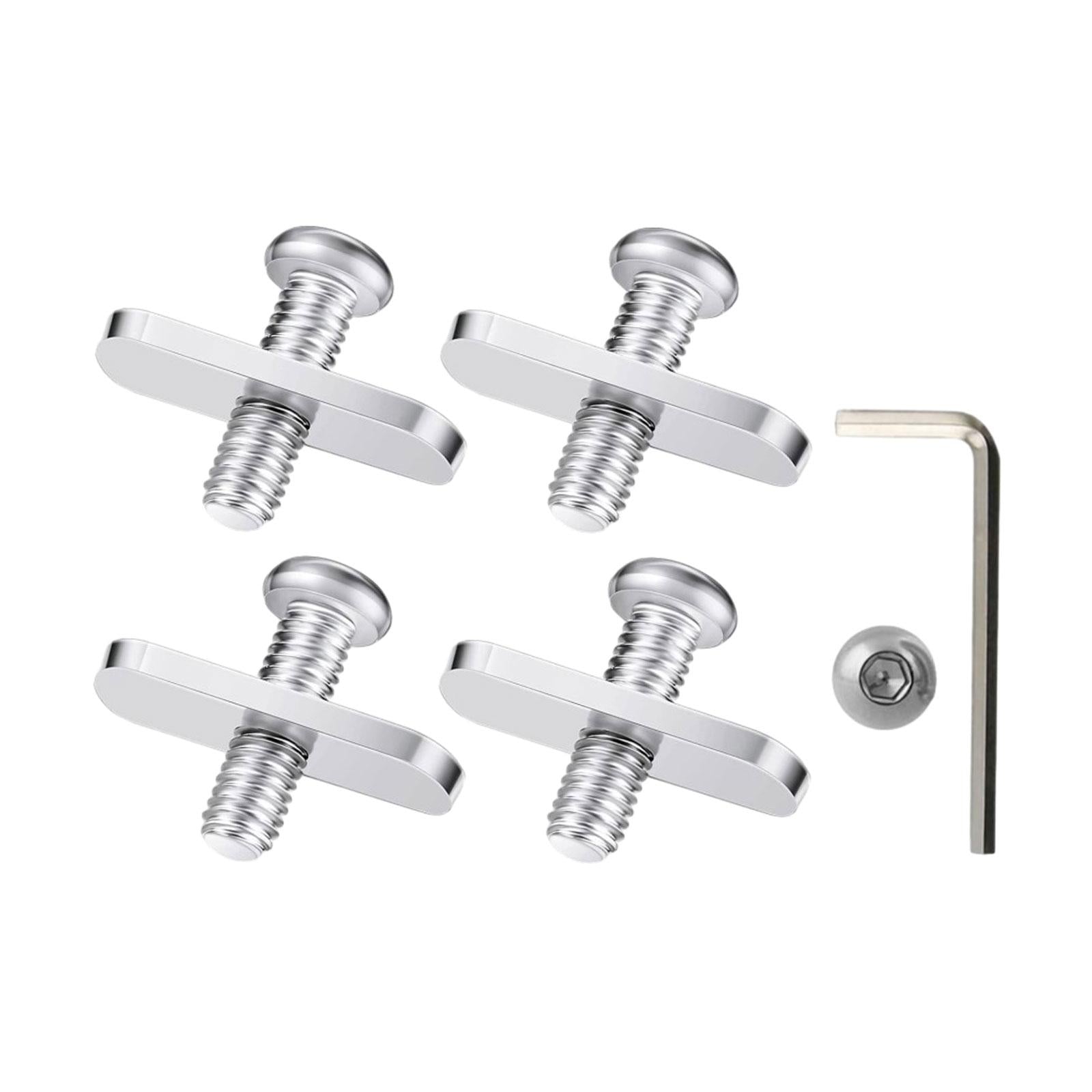 Kayak Rail Track Screw Nuts Kayak Hardware Rail Mounting Accessories Premium