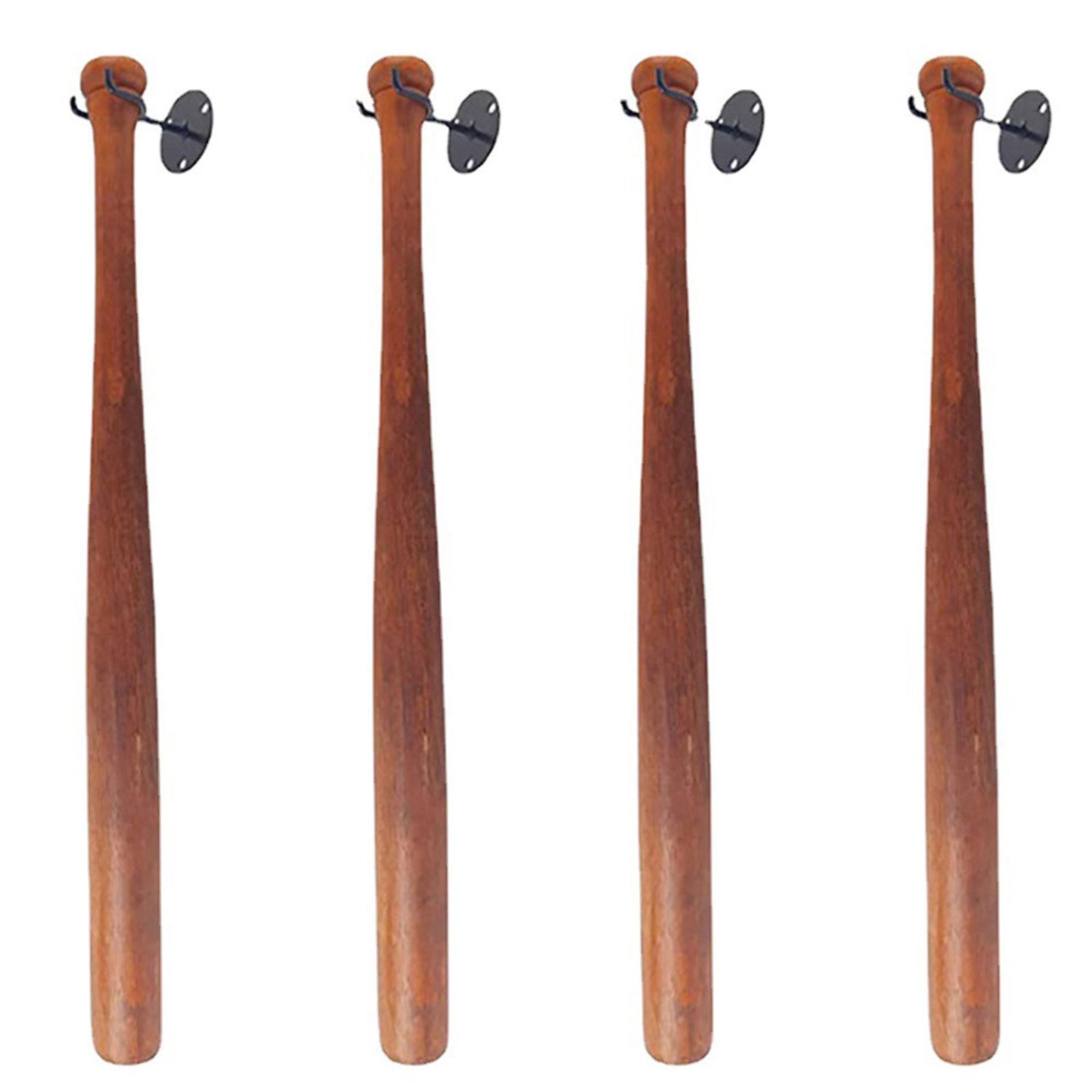 2xBaseball Wall Holder Iron Baseball Storage Rack for Memorabilia Collectibles Bats Holder