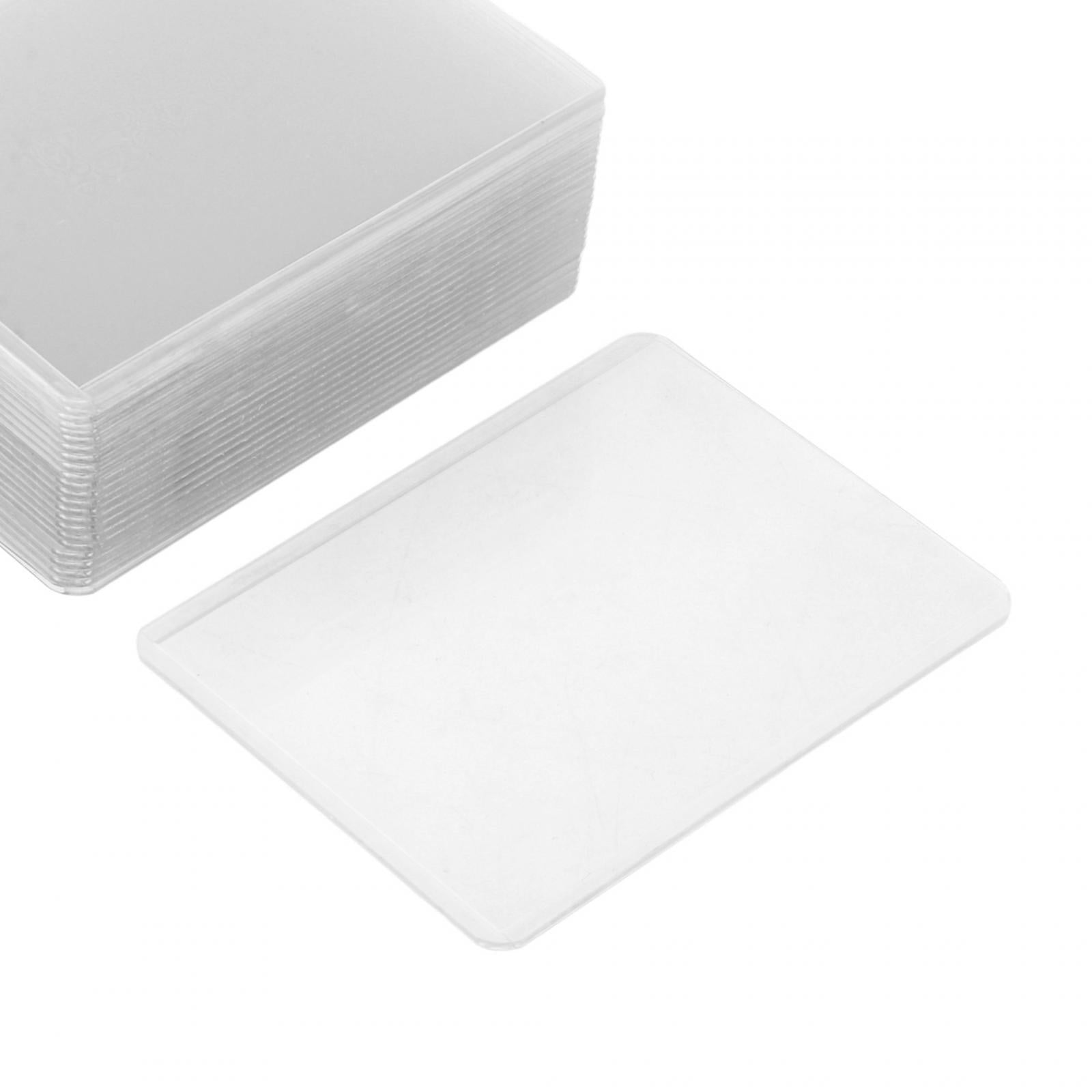 25 Pieces Card Holder Card Sleeves for Hobbyists Pro Collectors Gaming Cards