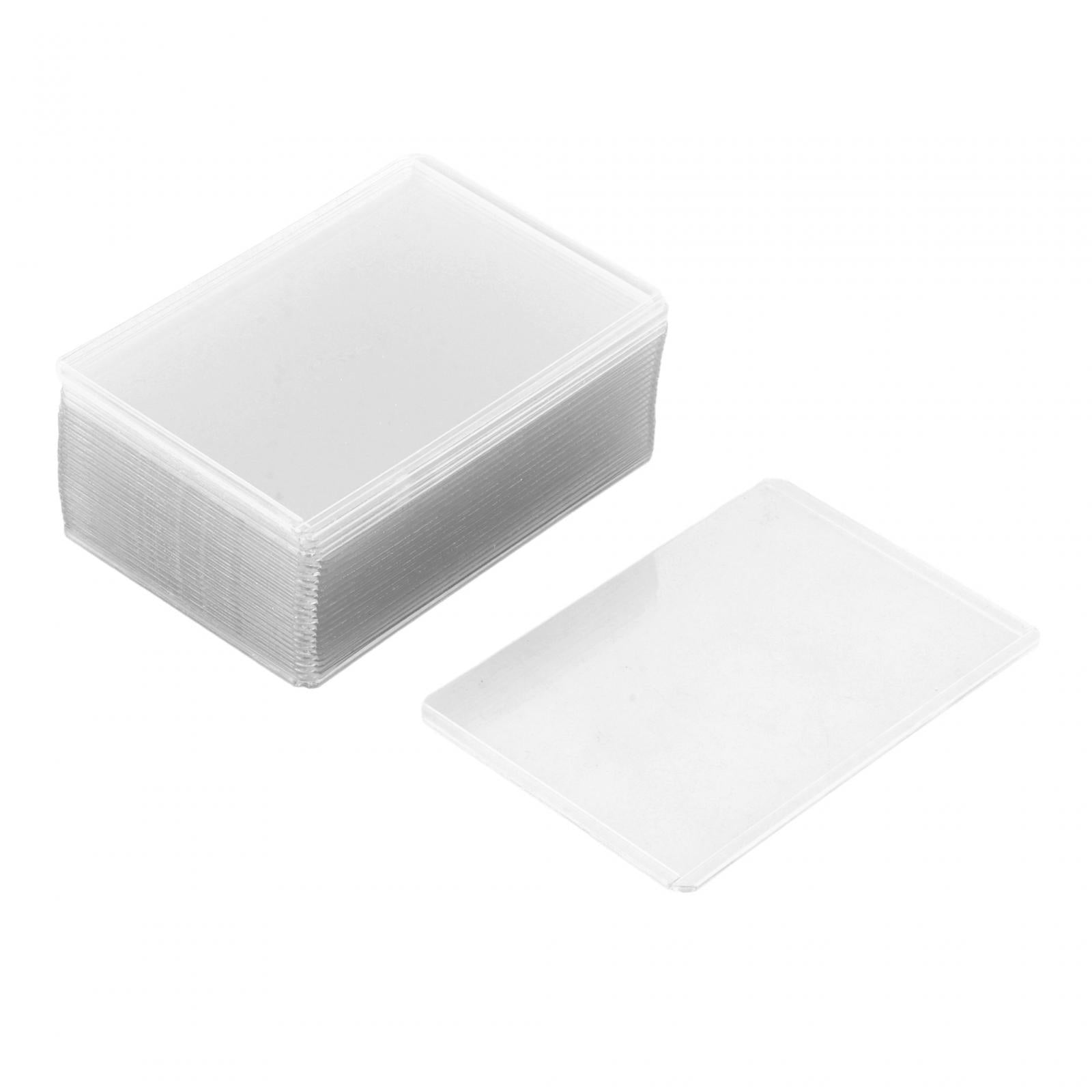 25 Pieces Card Sleeves Portable for Hobbyists Golf Hockey Cards Sports Cards
