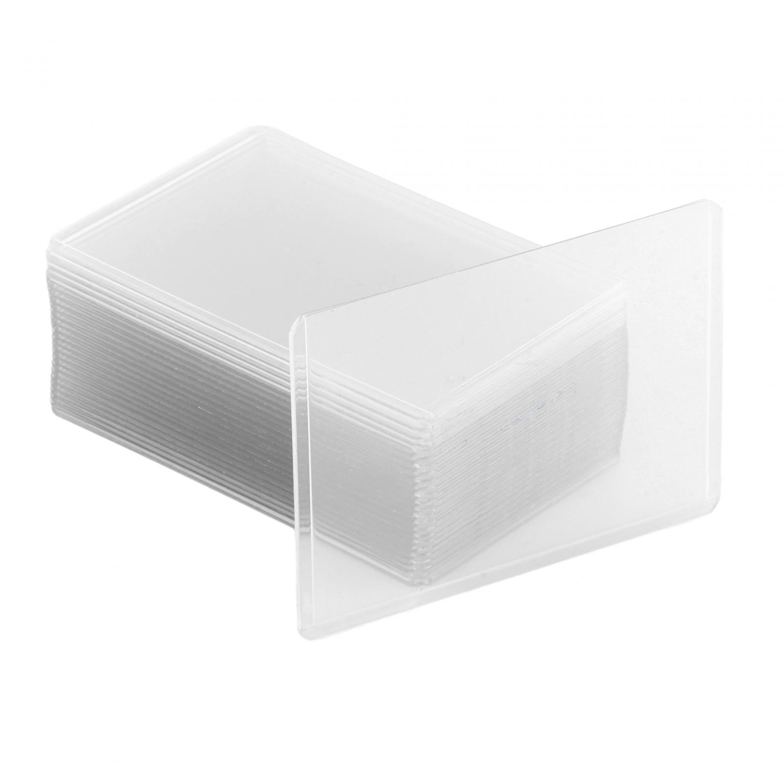 25 Pieces Card Sleeves Portable for Hobbyists Golf Hockey Cards Sports Cards