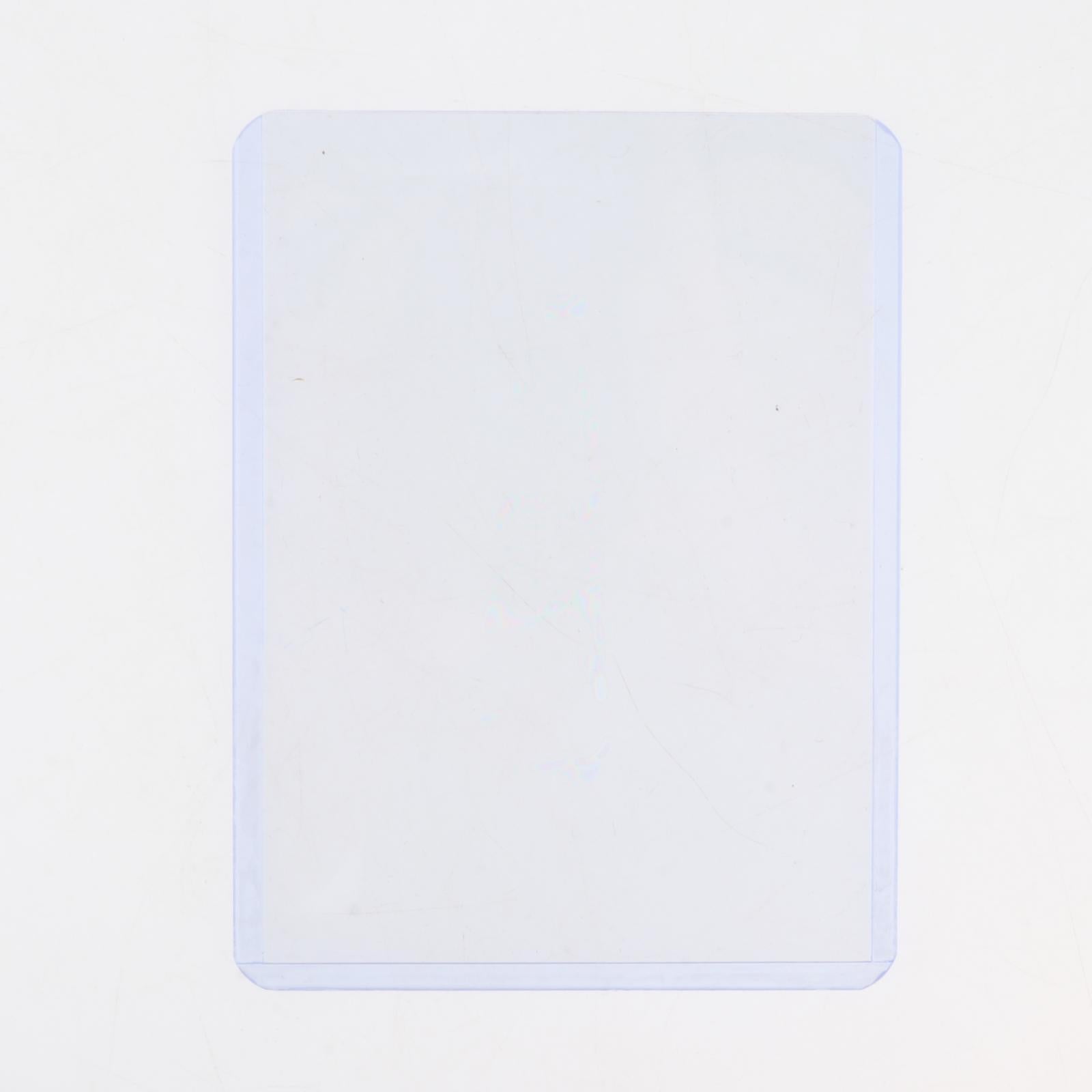 25 Pieces Clear Card Sleeves for Gaming Cards Golf Hockey Cards Sports Cards