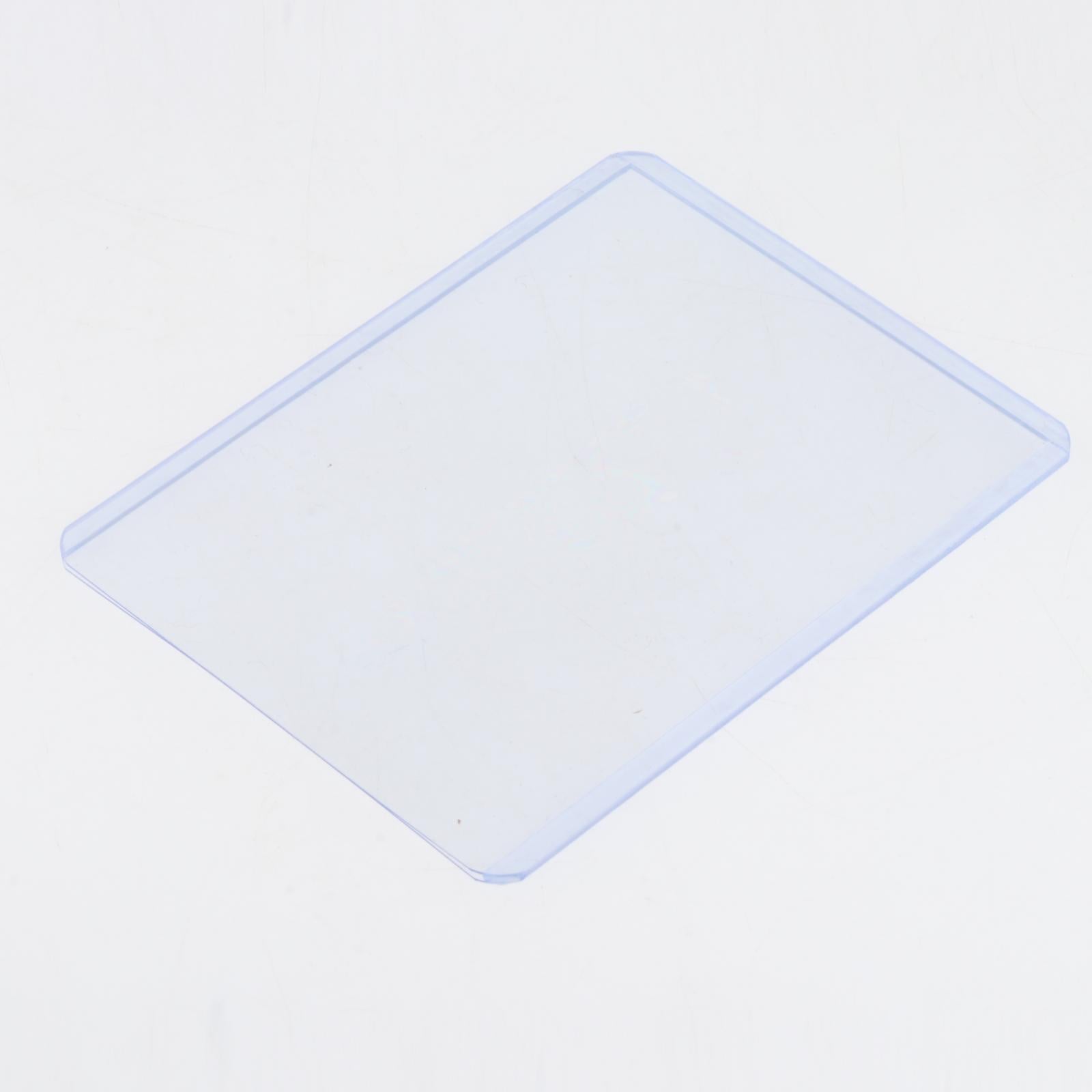 25 Pieces Clear Card Sleeves for Gaming Cards Golf Hockey Cards Sports Cards