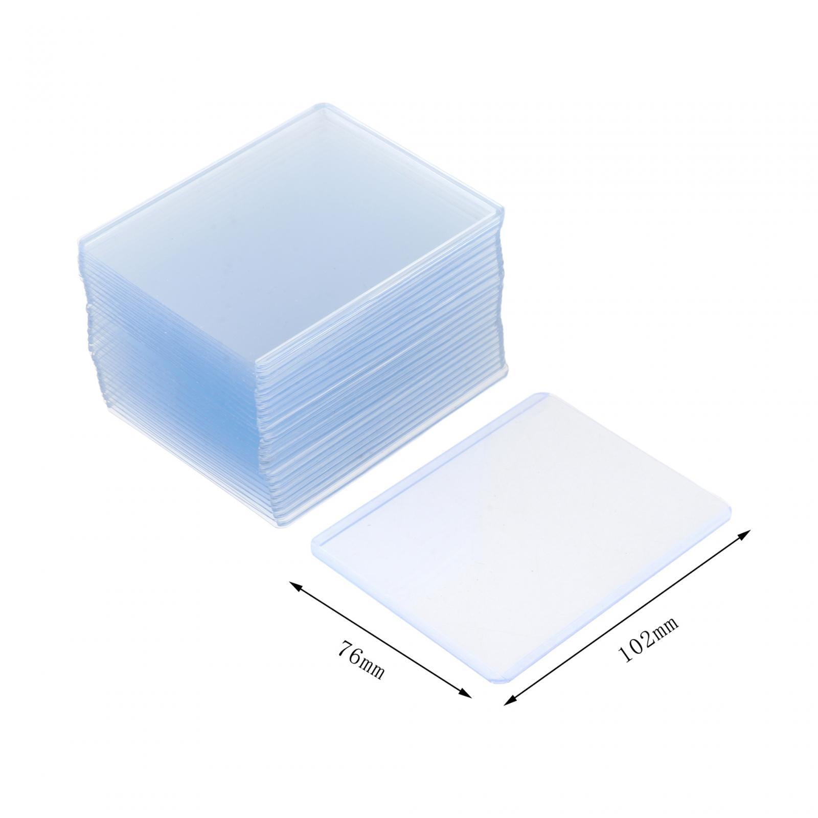 25Pcs Card Sleeves Durable for Sports Cards Transportation Collectible Cards