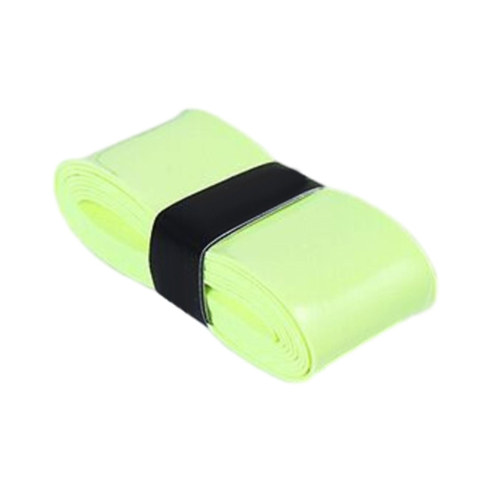 Tennis Racket Grip Tape Fishing Rod Sweat Absorbing Nonslip Sweat Sport Band green