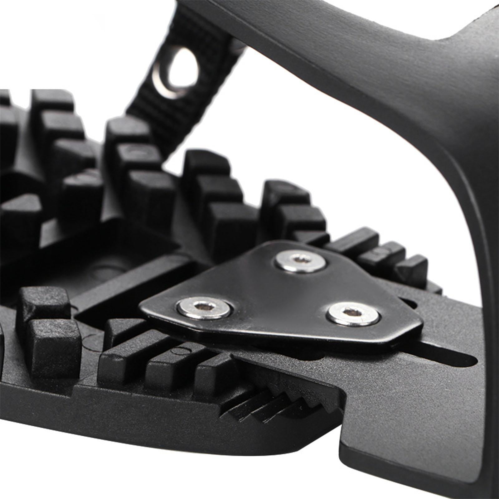 Exercise Bike Pedal Toe Clips Cage Ride with Regular Shoes Fitness Equipment