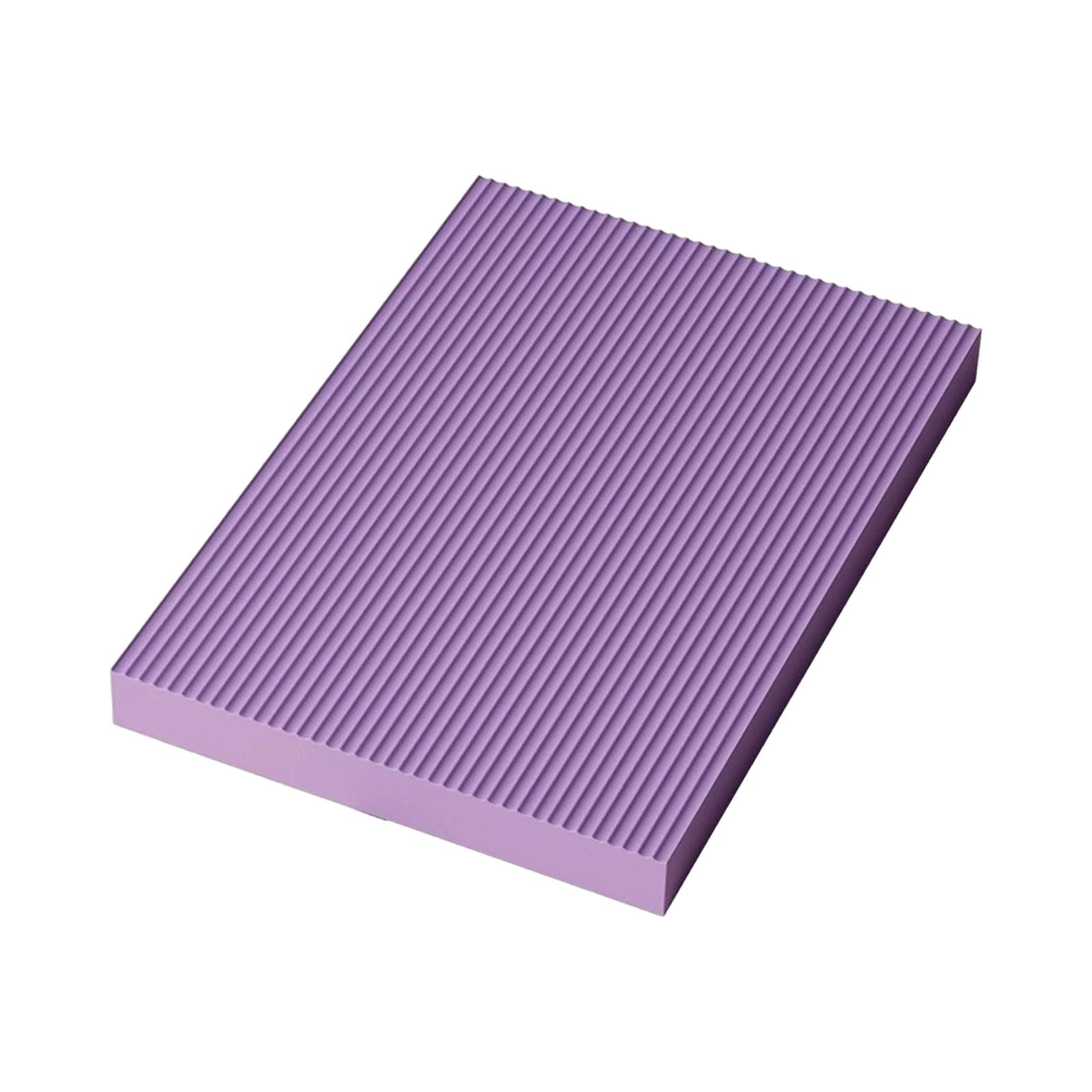 Balance Pad Equipment Core Trainer Anti Slip Knee Pad for Exercise Squat Gym Violet 50cmx40cmx4cm