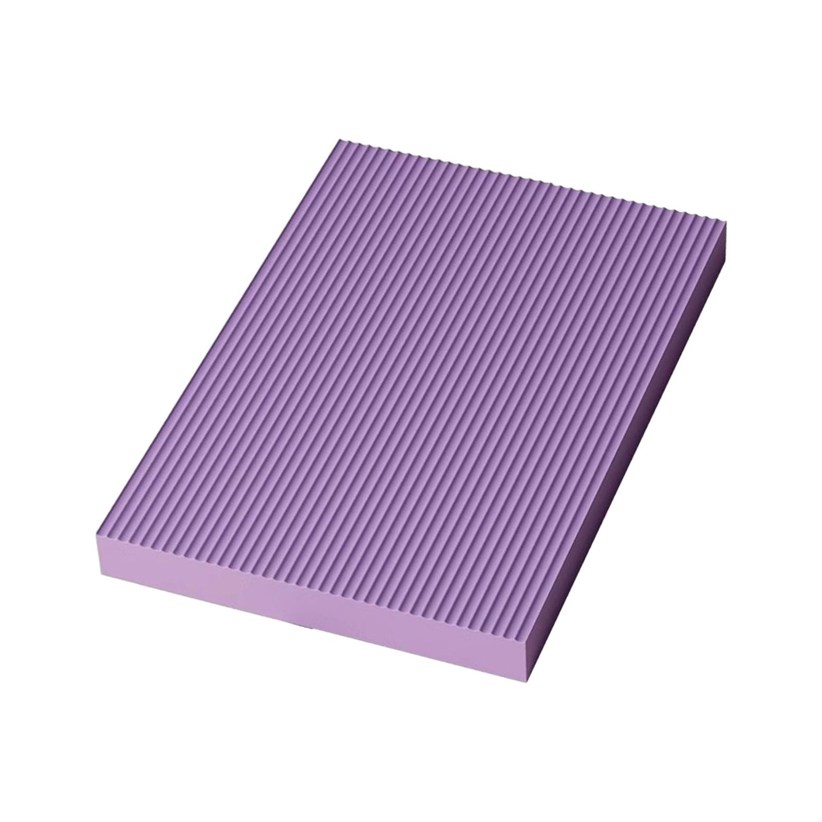 Balance Pad Equipment Core Trainer Anti Slip Knee Pad for Exercise Squat Gym Violet 50cmx40cmx4cm
