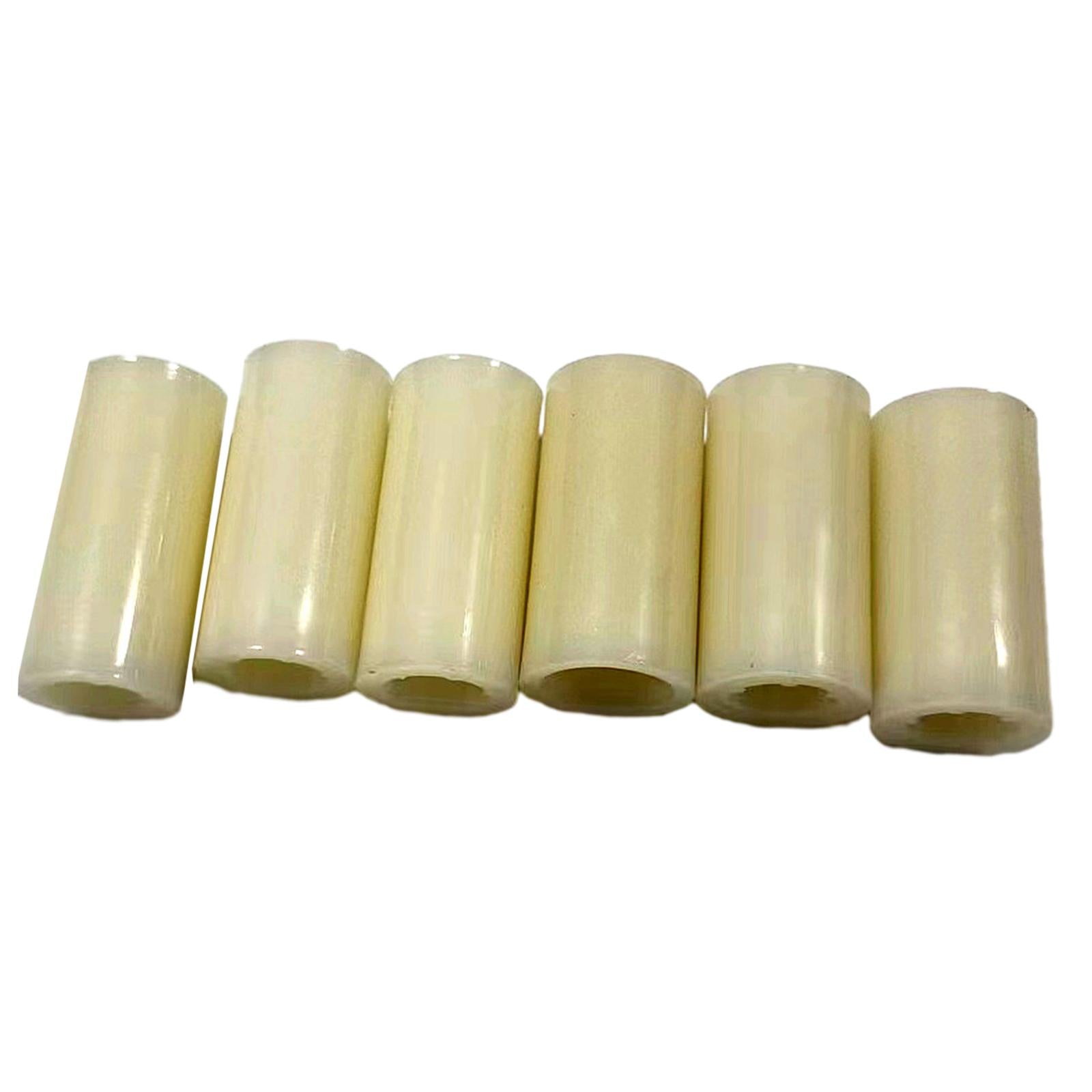 5x6 Pieces Billiard Cue Stick Ferrules 25mm Tubes for Billiard Pool Cue Repair 12mm