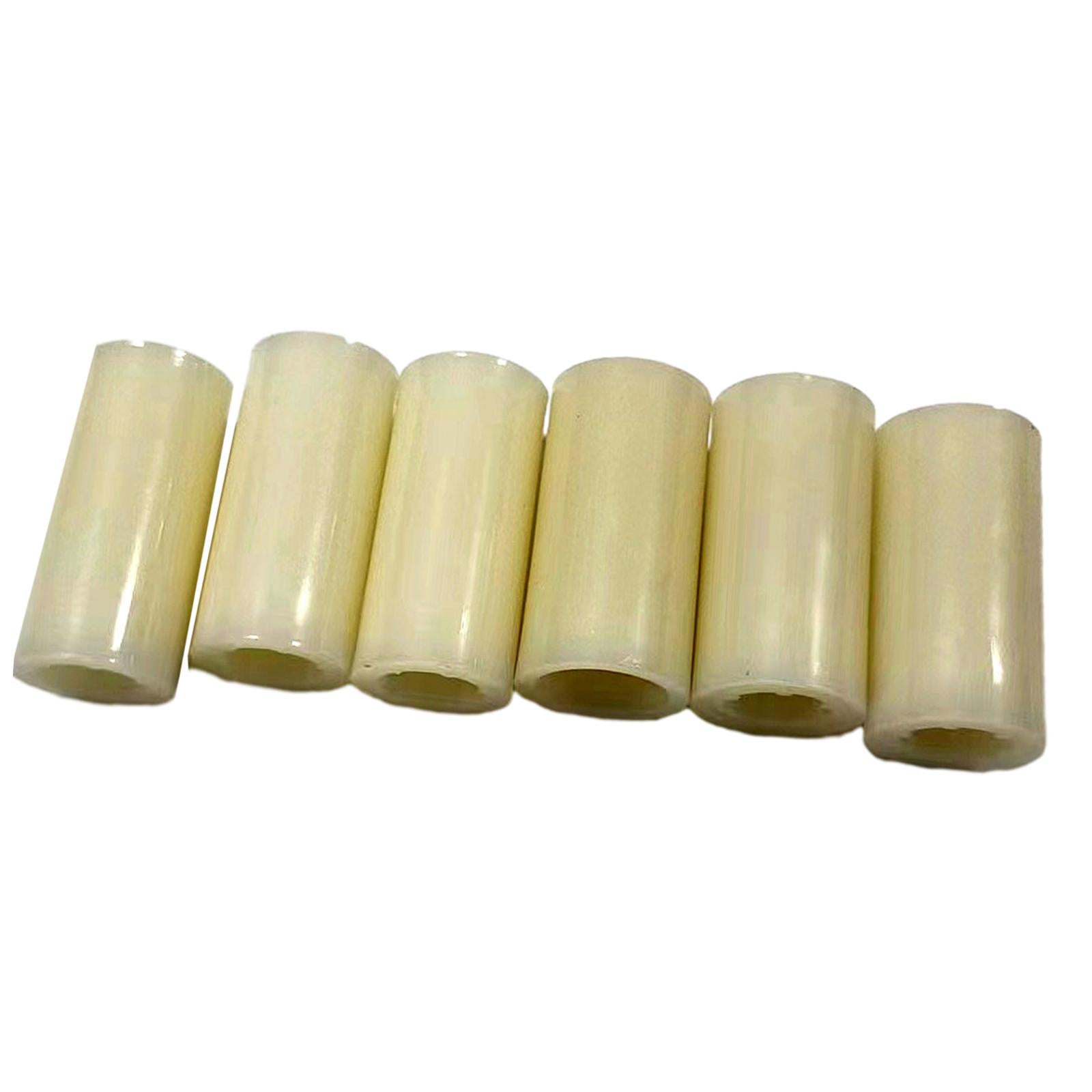 5x6 Pieces Billiard Cue Stick Ferrules 25mm Tubes for Billiard Pool Cue Repair 12mm
