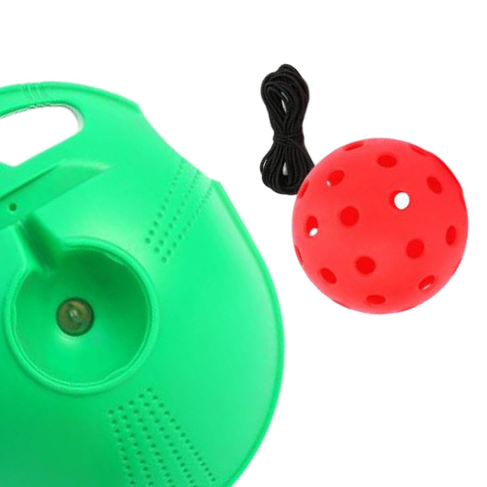 Pickleball Trainer with Pickleball Ball Cord Indoor Solo Pickleball Training red