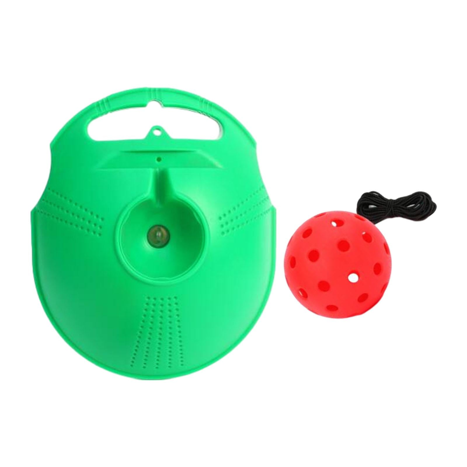 Pickleball Trainer with Pickleball Ball Cord Indoor Solo Pickleball Training red