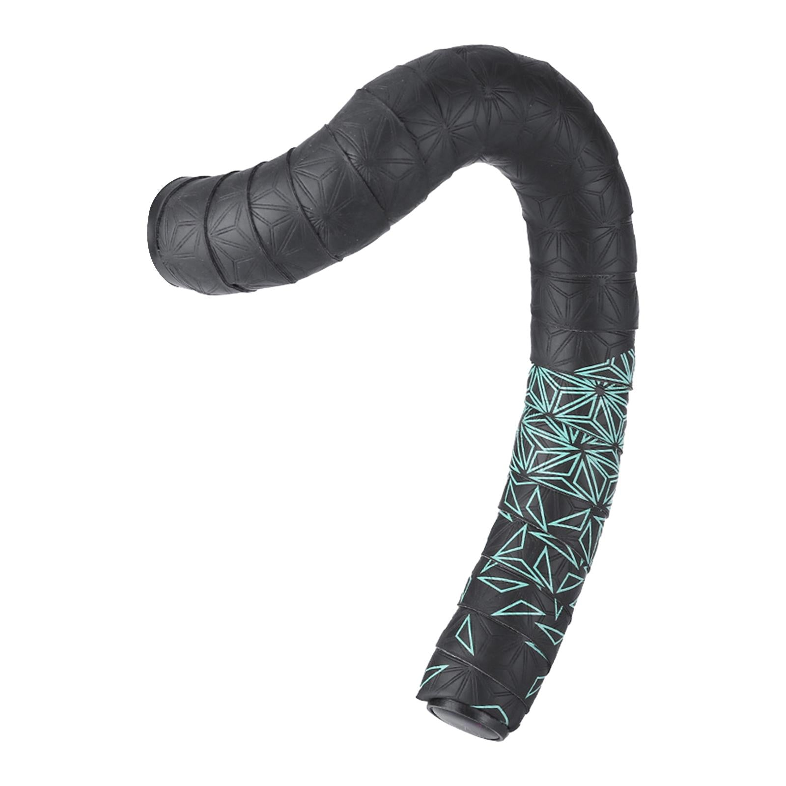 Bike Handlebar Tape Handle Wrap for Mountain Bikes Fixed Gear Bicycle Biking Black Green