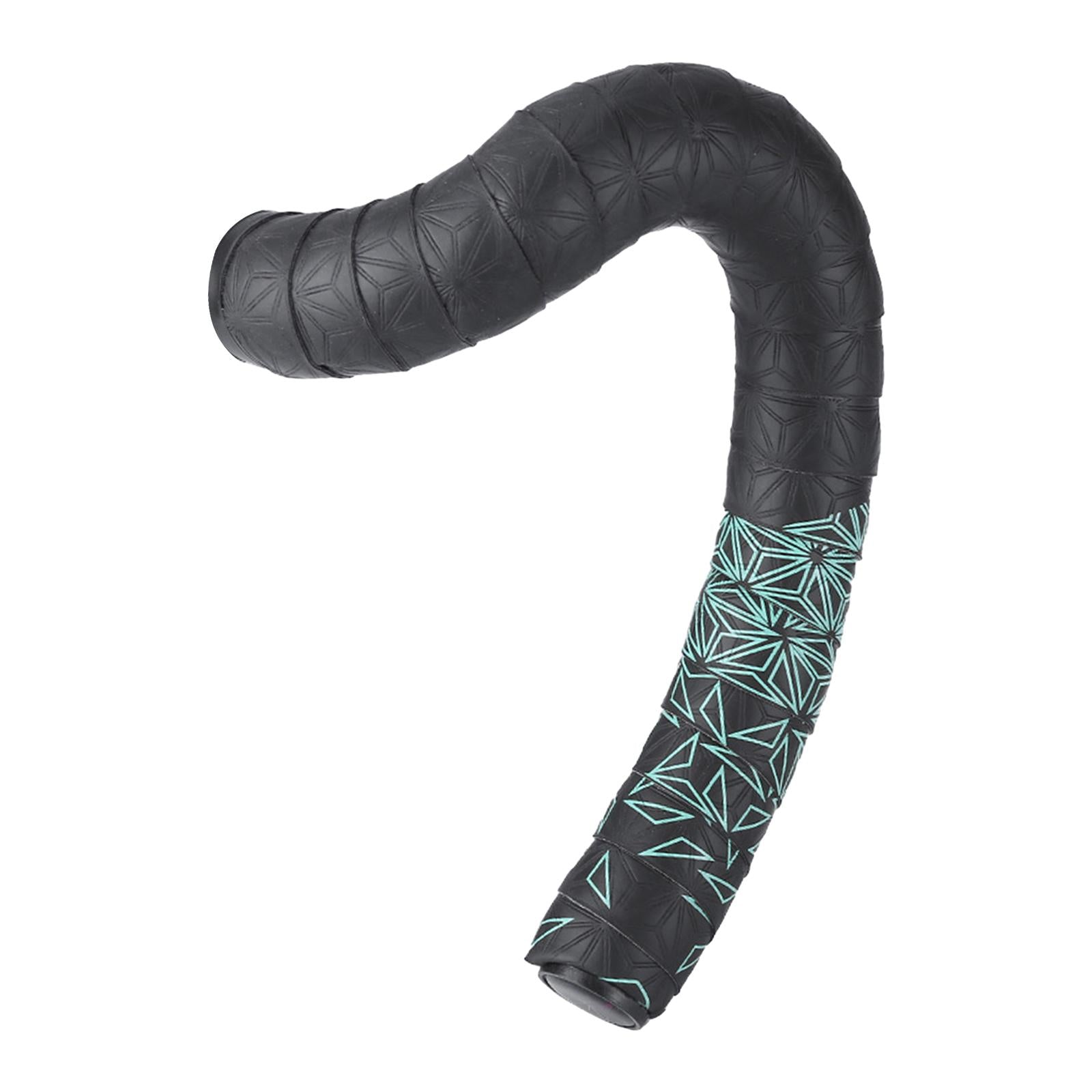 Bike Handlebar Tape Handle Wrap for Mountain Bikes Fixed Gear Bicycle Biking Black Green