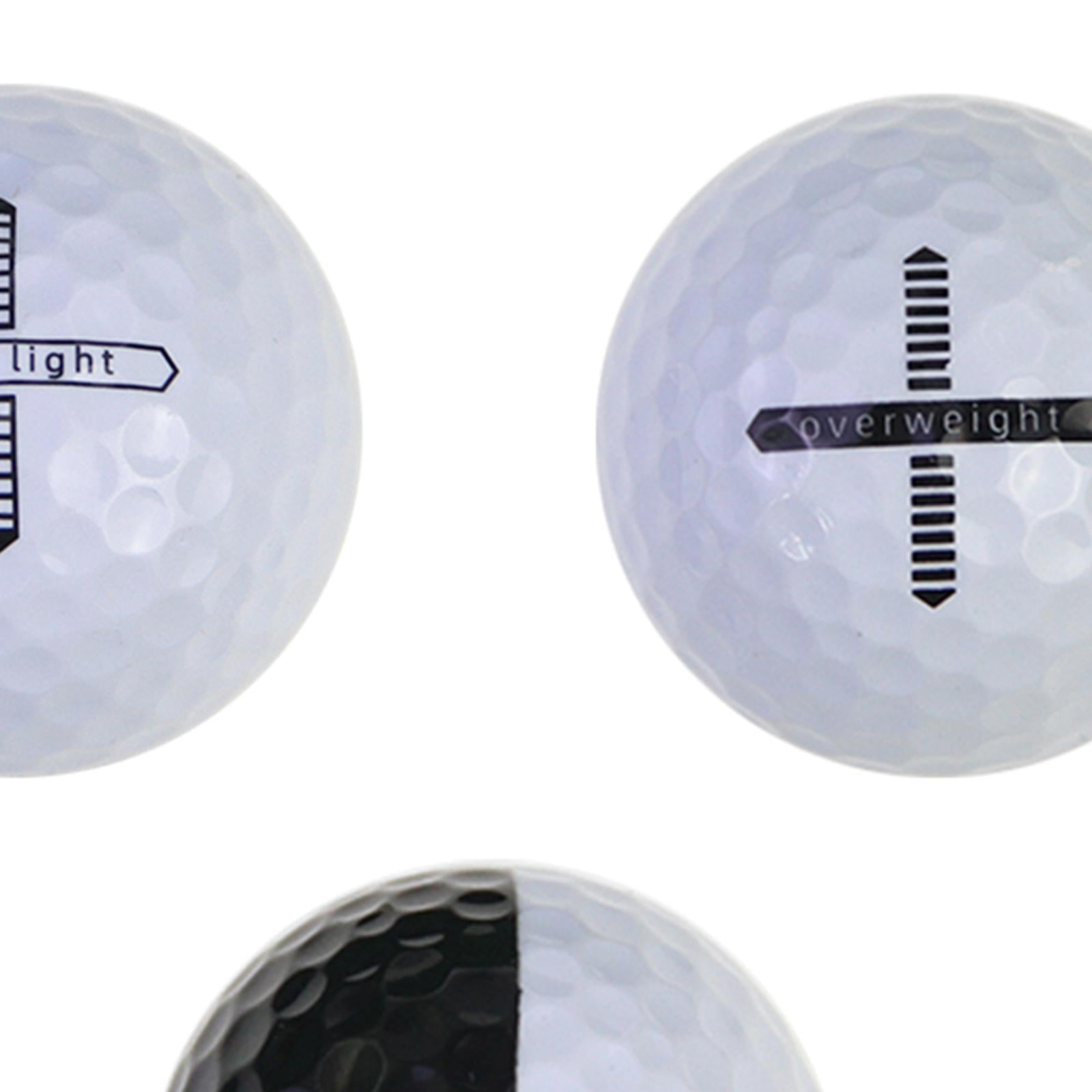 Golf Putting Balls Improve Accuracy Golf Practice for Office Backyard Indoor 3 Balls of 3 Types