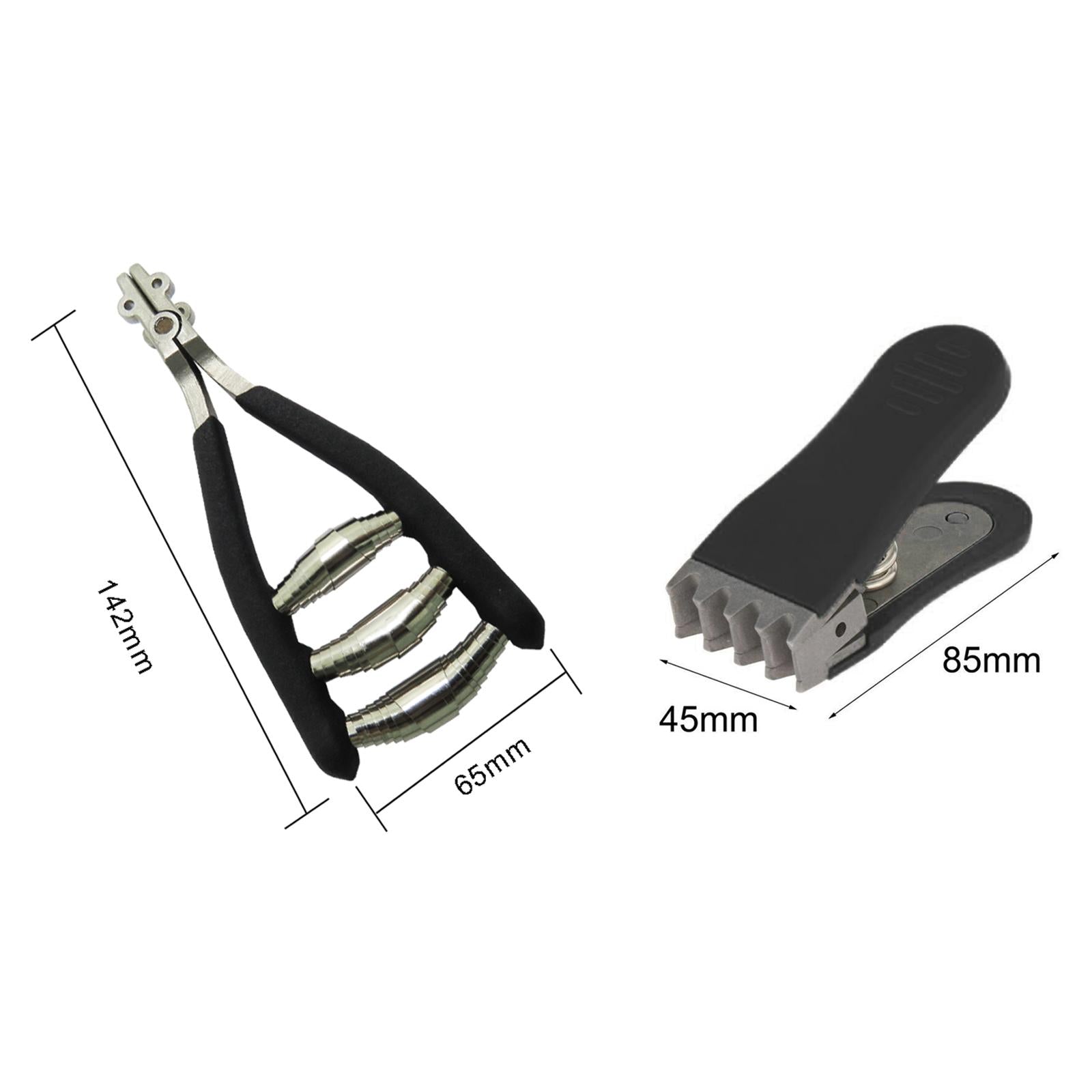Sports Starting Clamp Badminton Stringing Clamp for Racquet Badminton Racket black