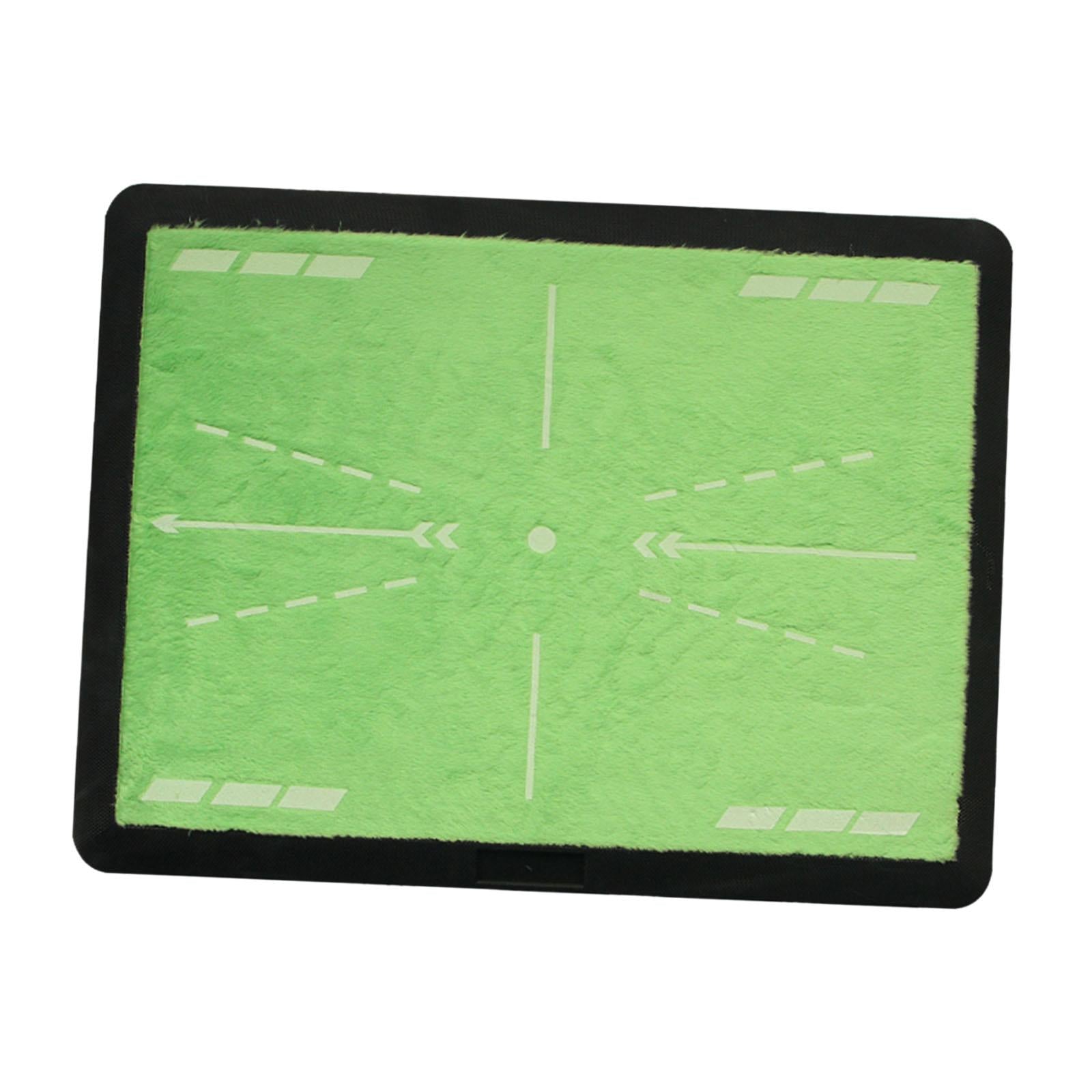 Golf Hitting Mat Golf Training Mat for Swing Path for Office Outdoor Indoor velvet