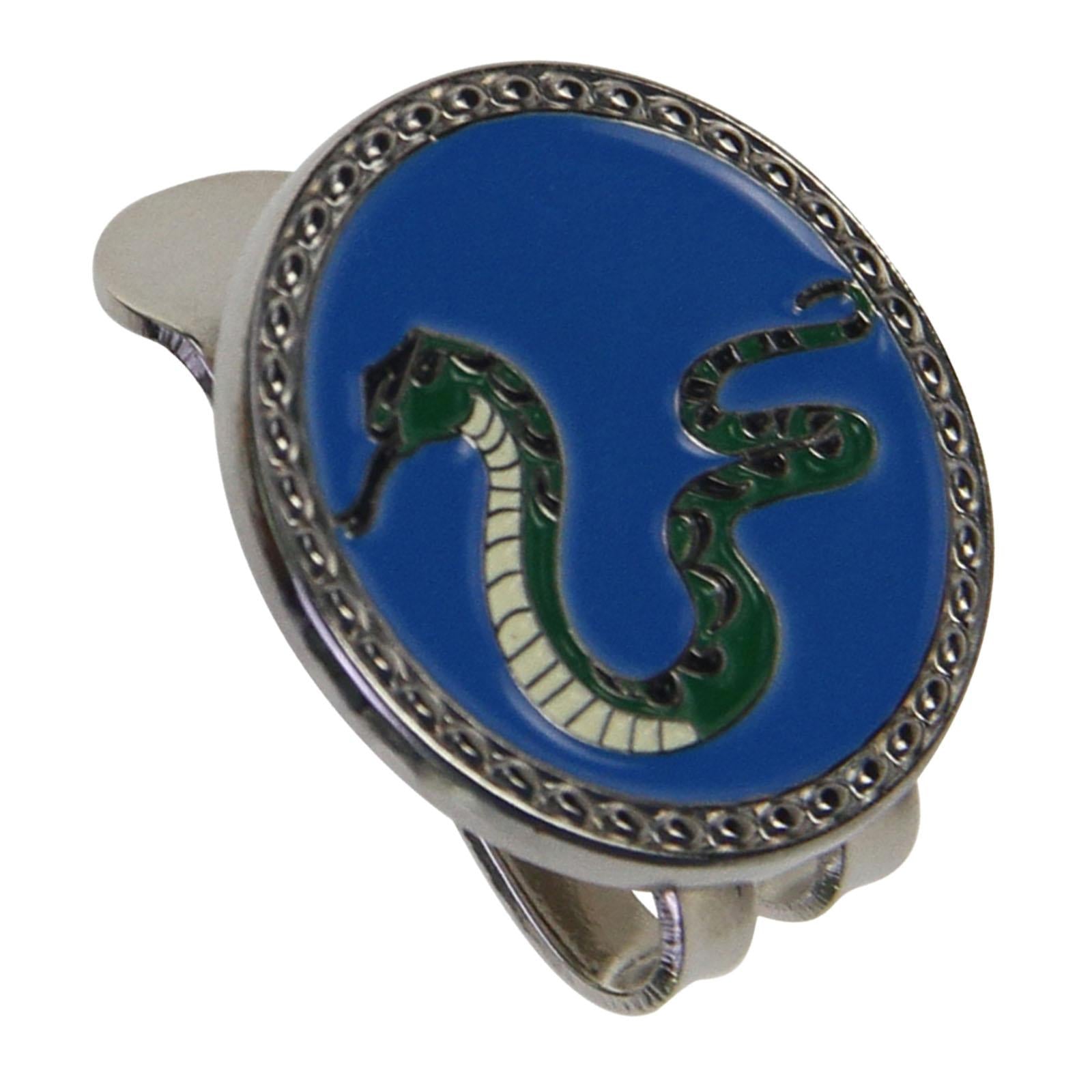Golf Ball Marker Hat Clip Novelty Magnetic Ball Marker Golf Ball Mark Tool Snake