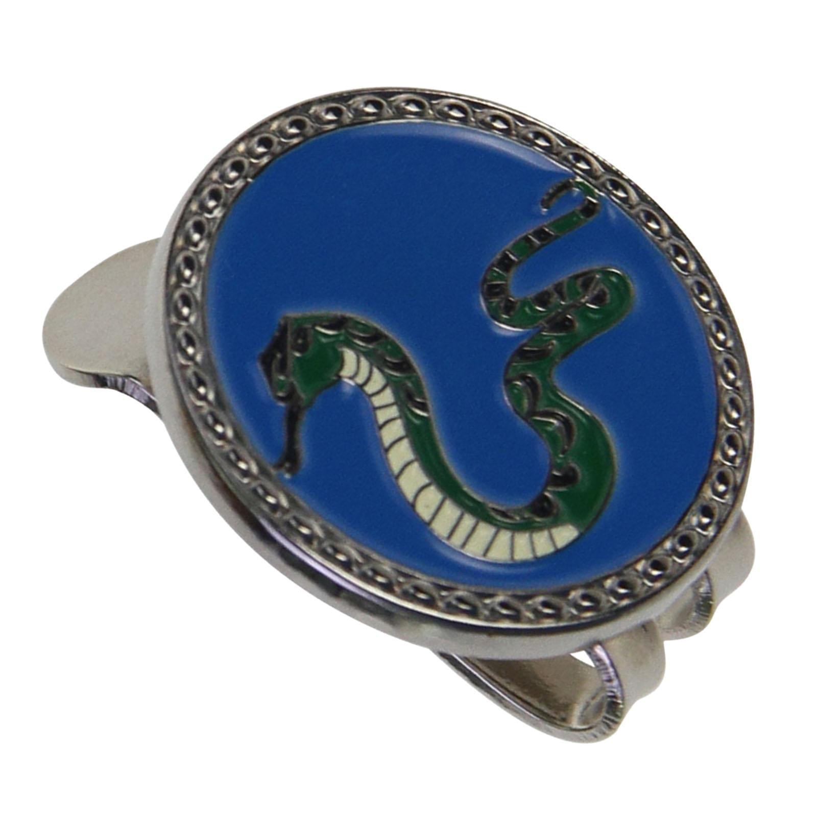 Golf Ball Marker Hat Clip Novelty Magnetic Ball Marker Golf Ball Mark Tool Snake