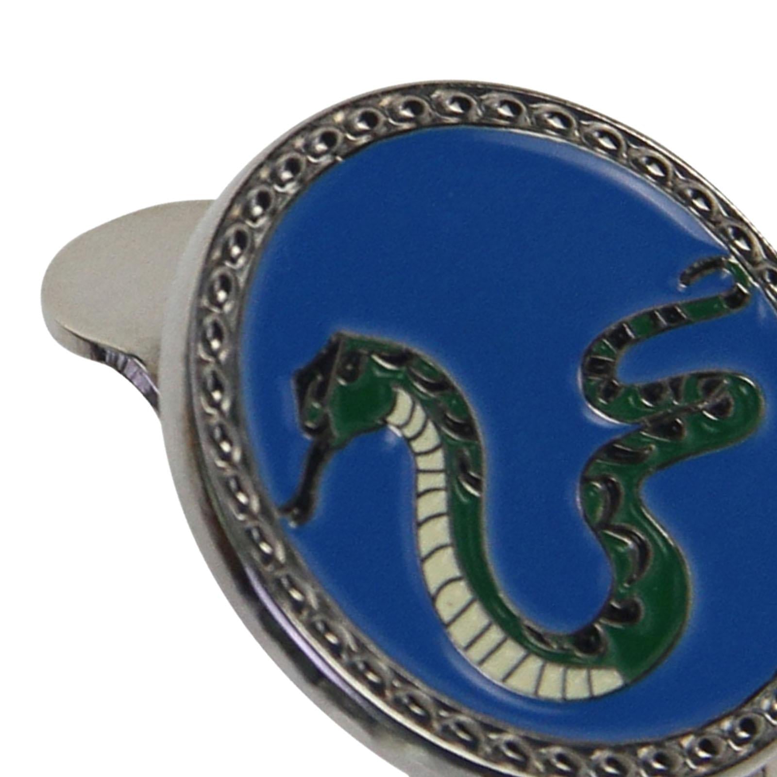 Golf Ball Marker Hat Clip Novelty Magnetic Ball Marker Golf Ball Mark Tool Snake