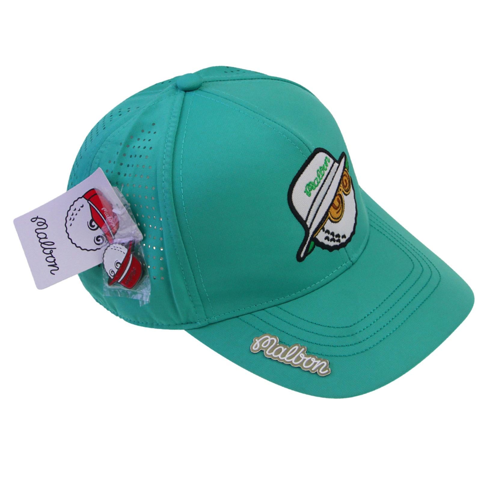 Golf Hat Breathable Adjustable Men Women Golf Cap for Fishing Camping Casual Green