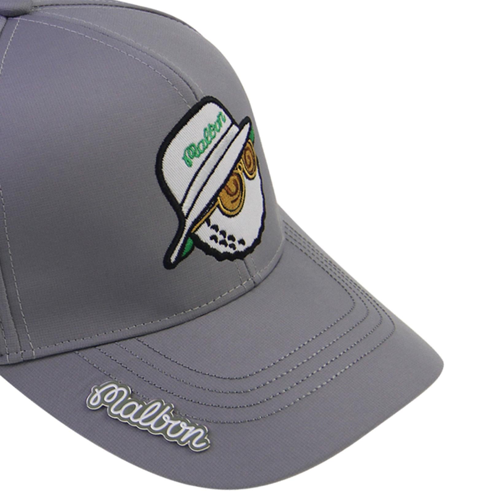 Golf Hat Breathable Adjustable Men Women Golf Cap for Fishing Camping Casual Gray