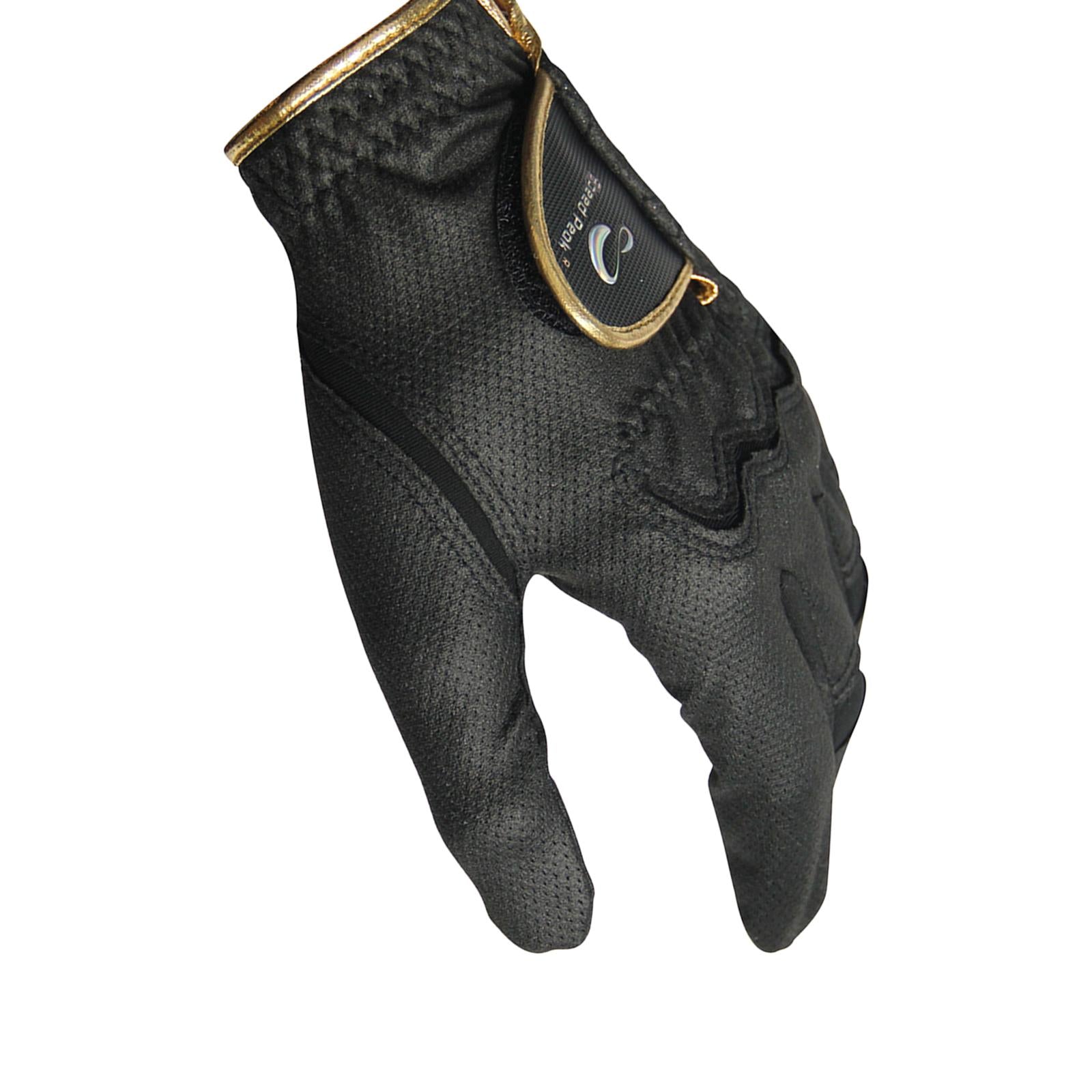 Golf Glove for Left Handed Golfer Soft Men Glove for Camping Driving Outdoor 18cmx9cmx0.8cm