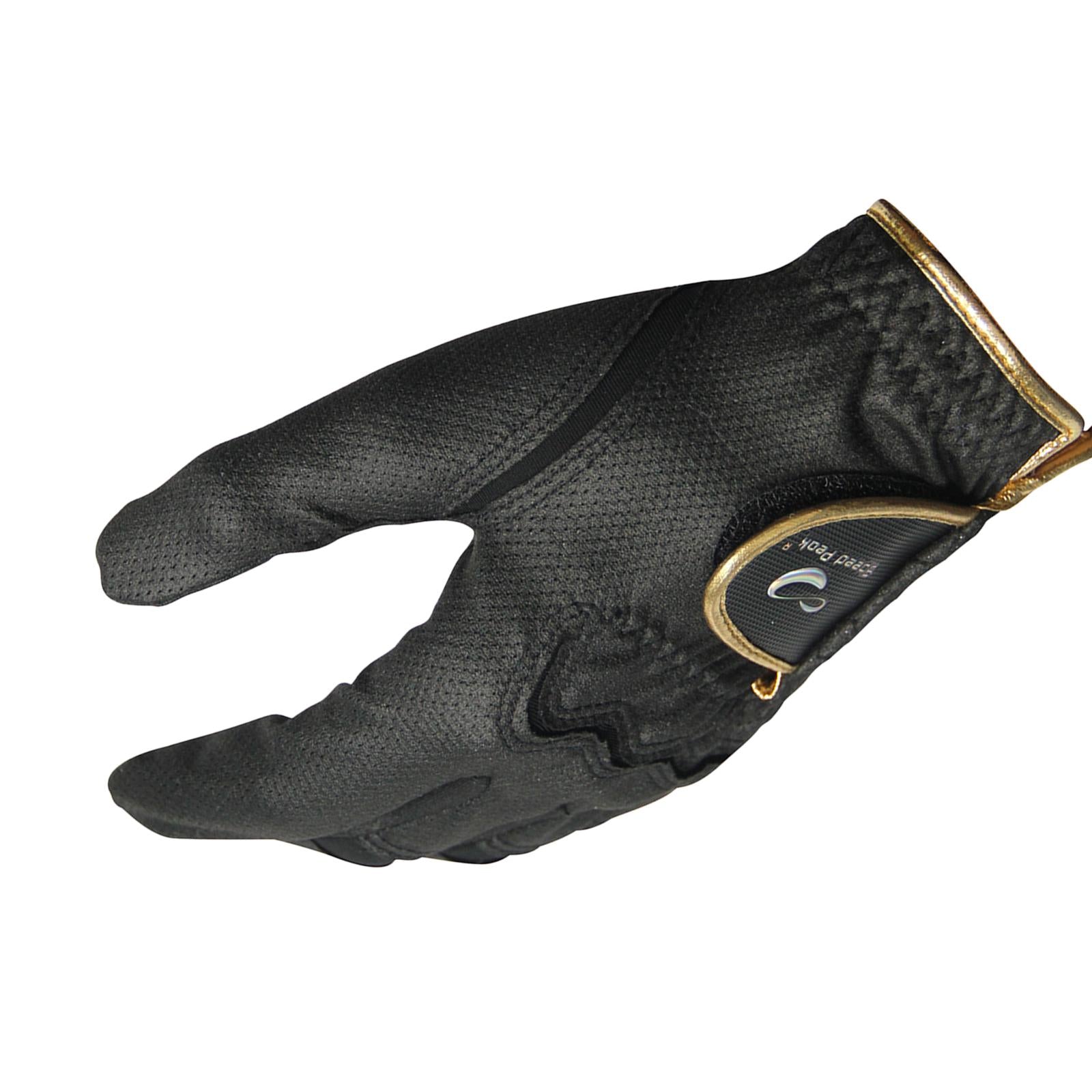 Golf Glove for Left Handed Golfer Soft Men Glove for Camping Driving Outdoor 19cmx9cmx0.8cm