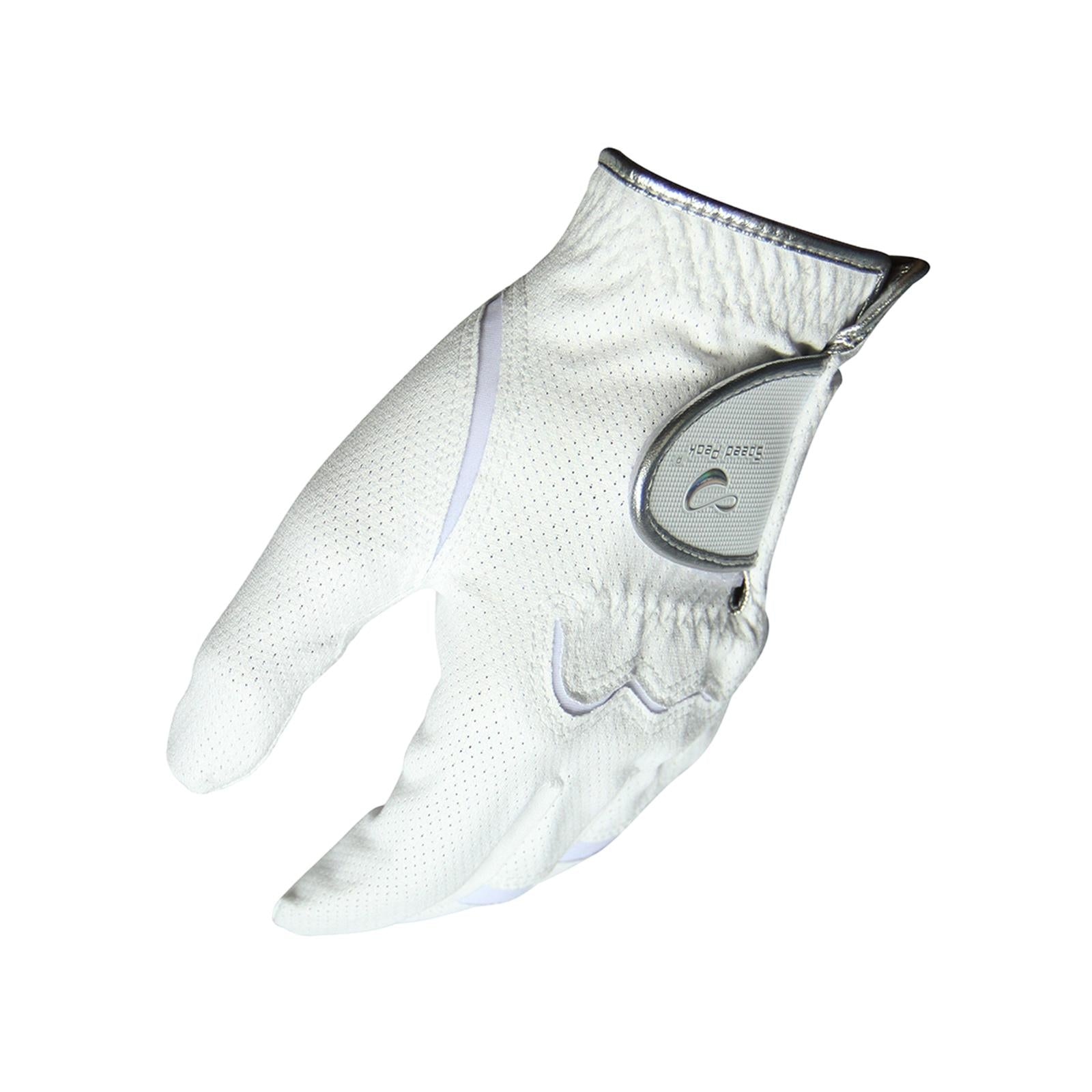 Golf Glove for Left Handed Golfer Men Golf Gloves for Hiking Fishing Outdoor 20cmx9cmx0.8cm