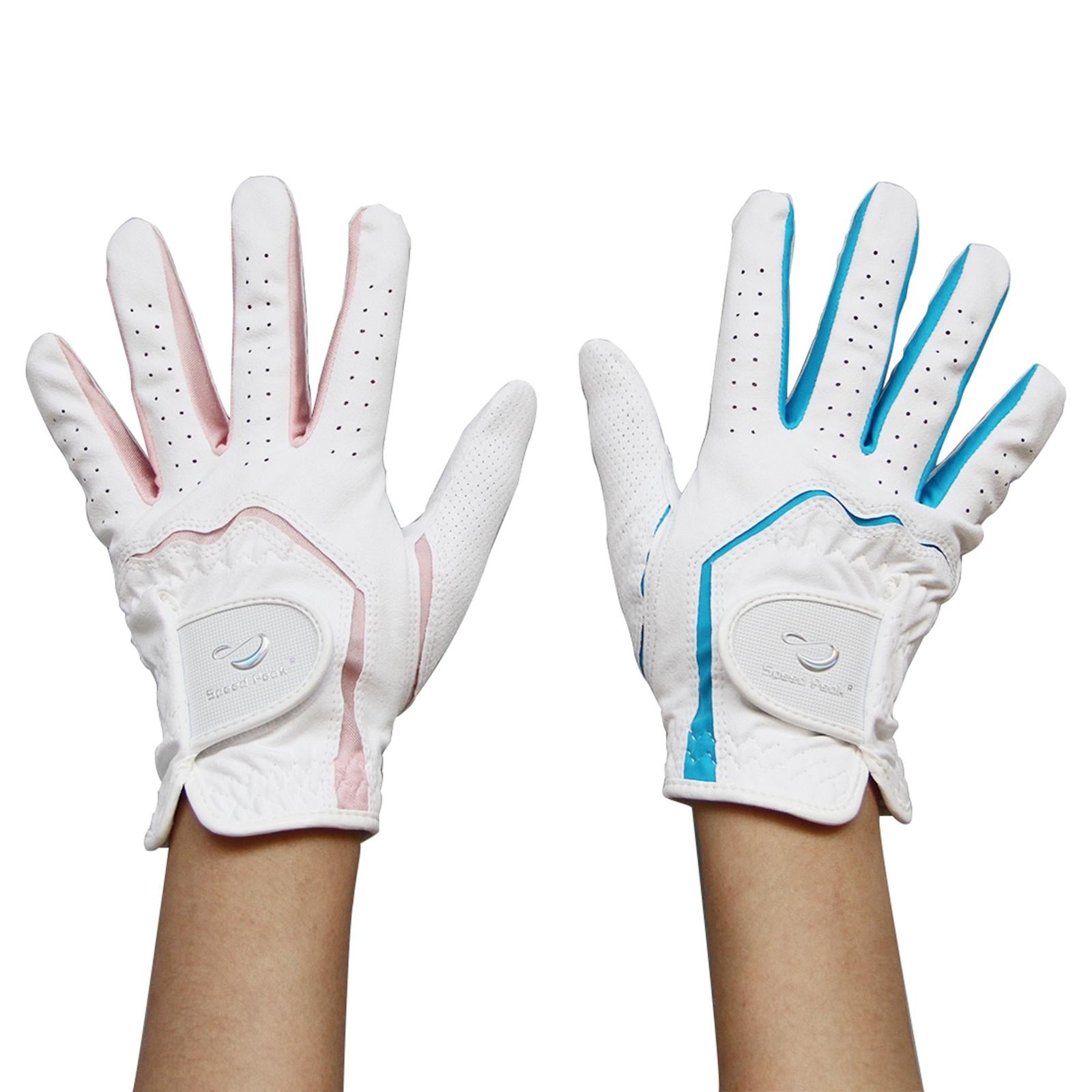 Children's Golf Gloves Soft Golf Accessories for Fishing Bike Cycling Riding pink S