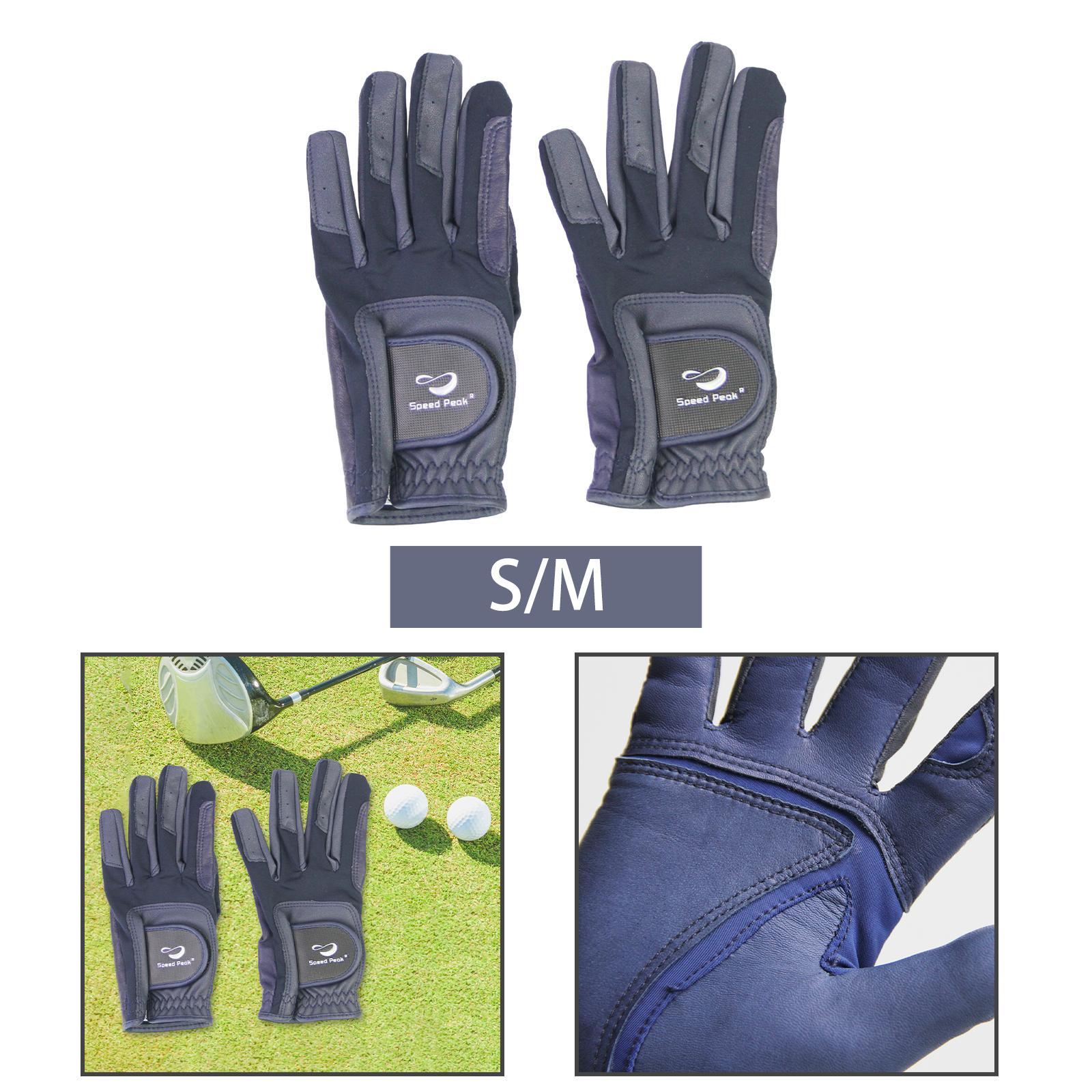 Golf Gloves Women Both Hands Golfer Gloves for Golf Swing Cold Weather S