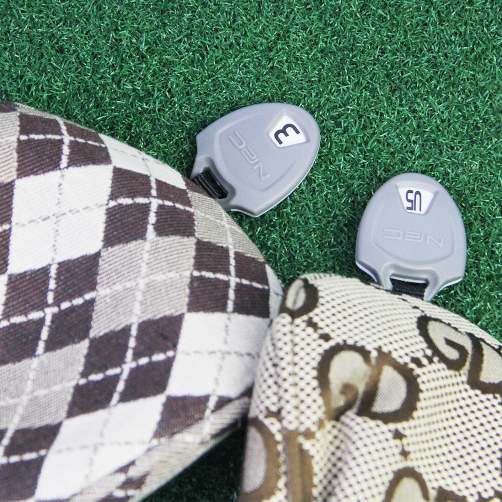 Golf Wood Cover Men Women Durable Trendy Wear Resistant Golf Head Cover GD Pattern