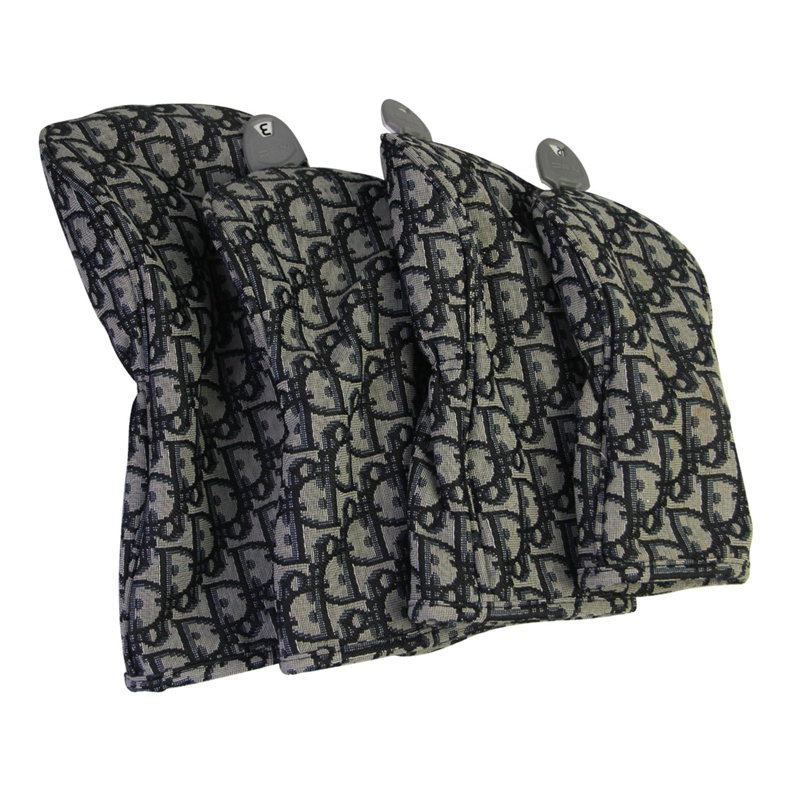 Golf Wood Cover Men Women Durable Trendy Wear Resistant Golf Head Cover D Pattern