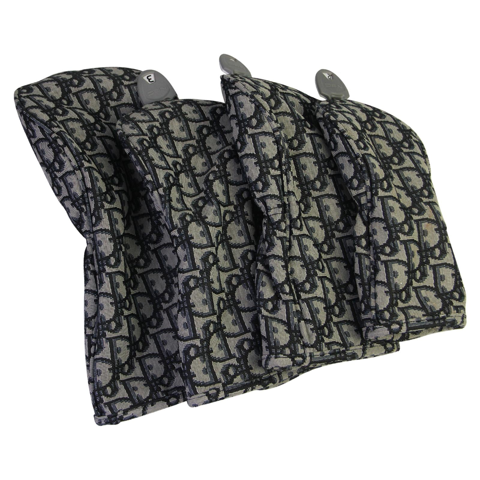 Golf Wood Cover Men Women Durable Trendy Wear Resistant Golf Head Cover D Pattern
