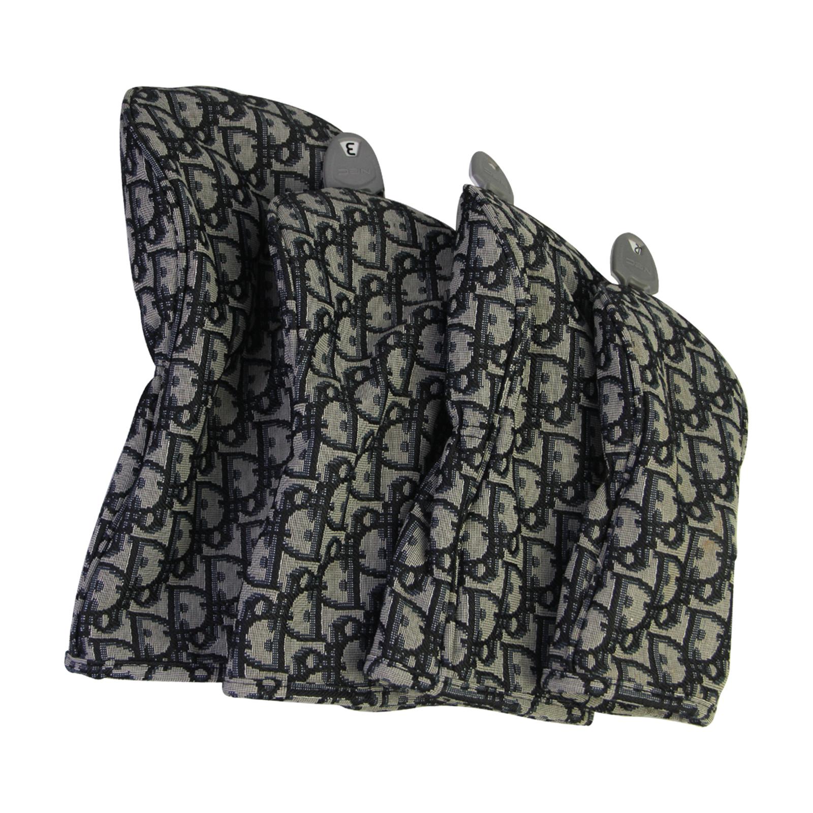 Golf Wood Cover Men Women Durable Trendy Wear Resistant Golf Head Cover D Pattern