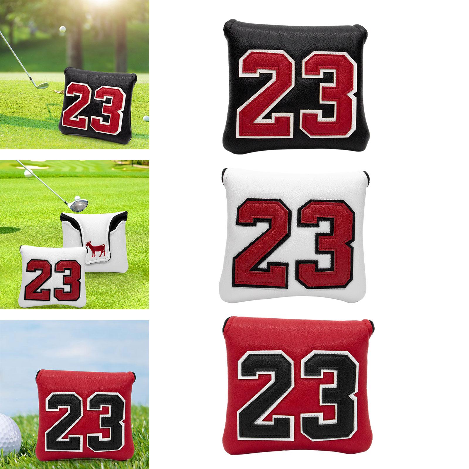 Golf Putter Headcover Fashion Protective Sleeve for Women Men for All Brands Black