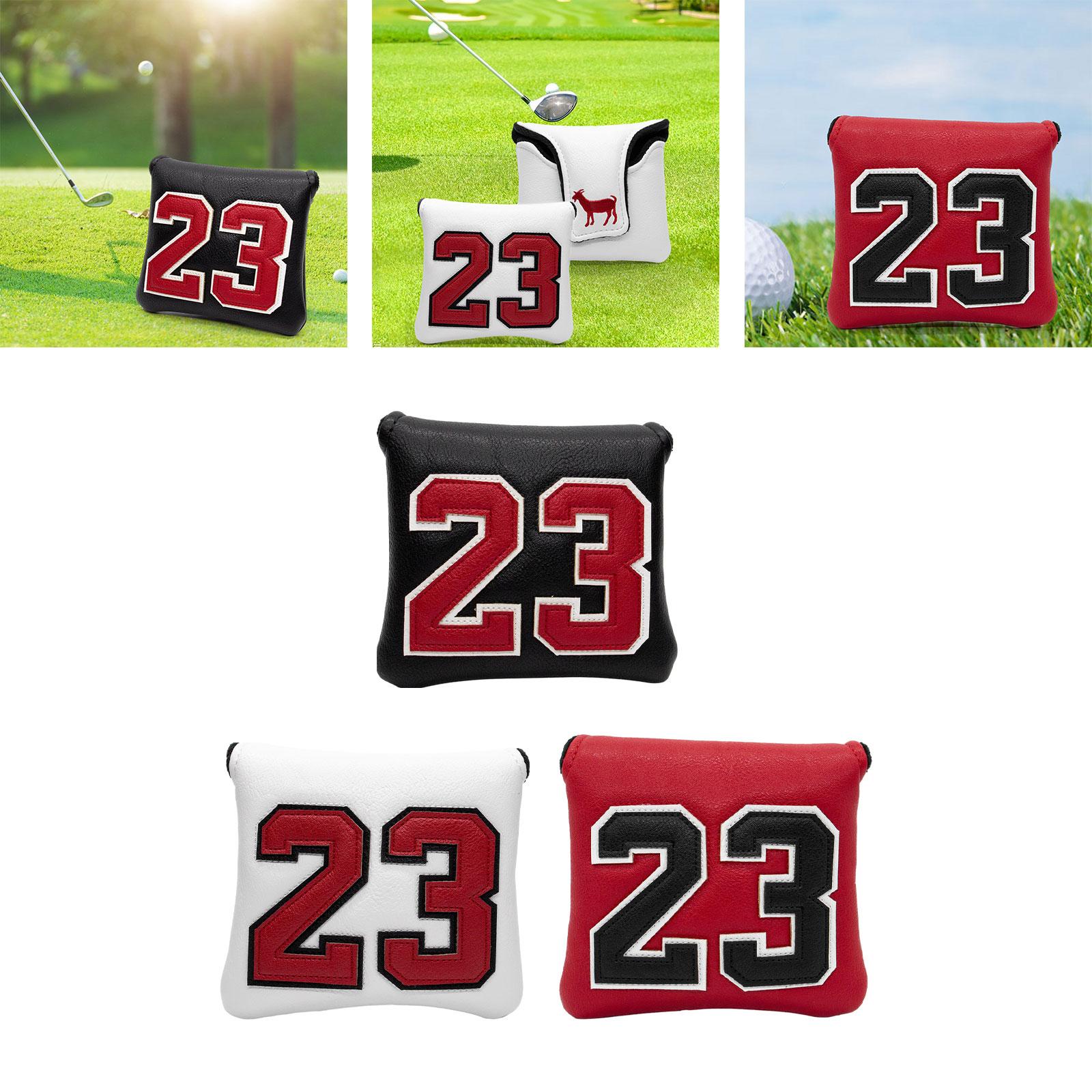 Golf Putter Headcover Fashion Protective Sleeve for Women Men for All Brands Black